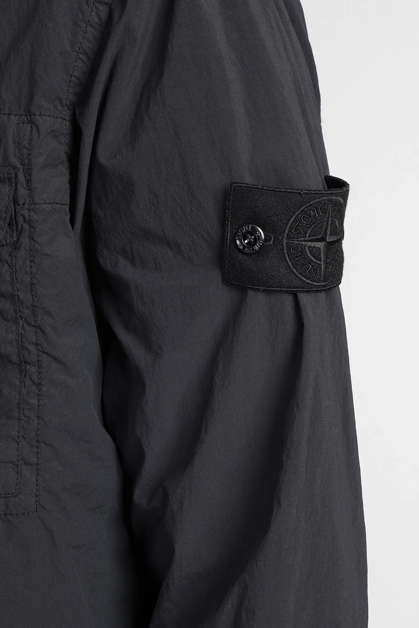 Shirt in black polyamide - Image 5