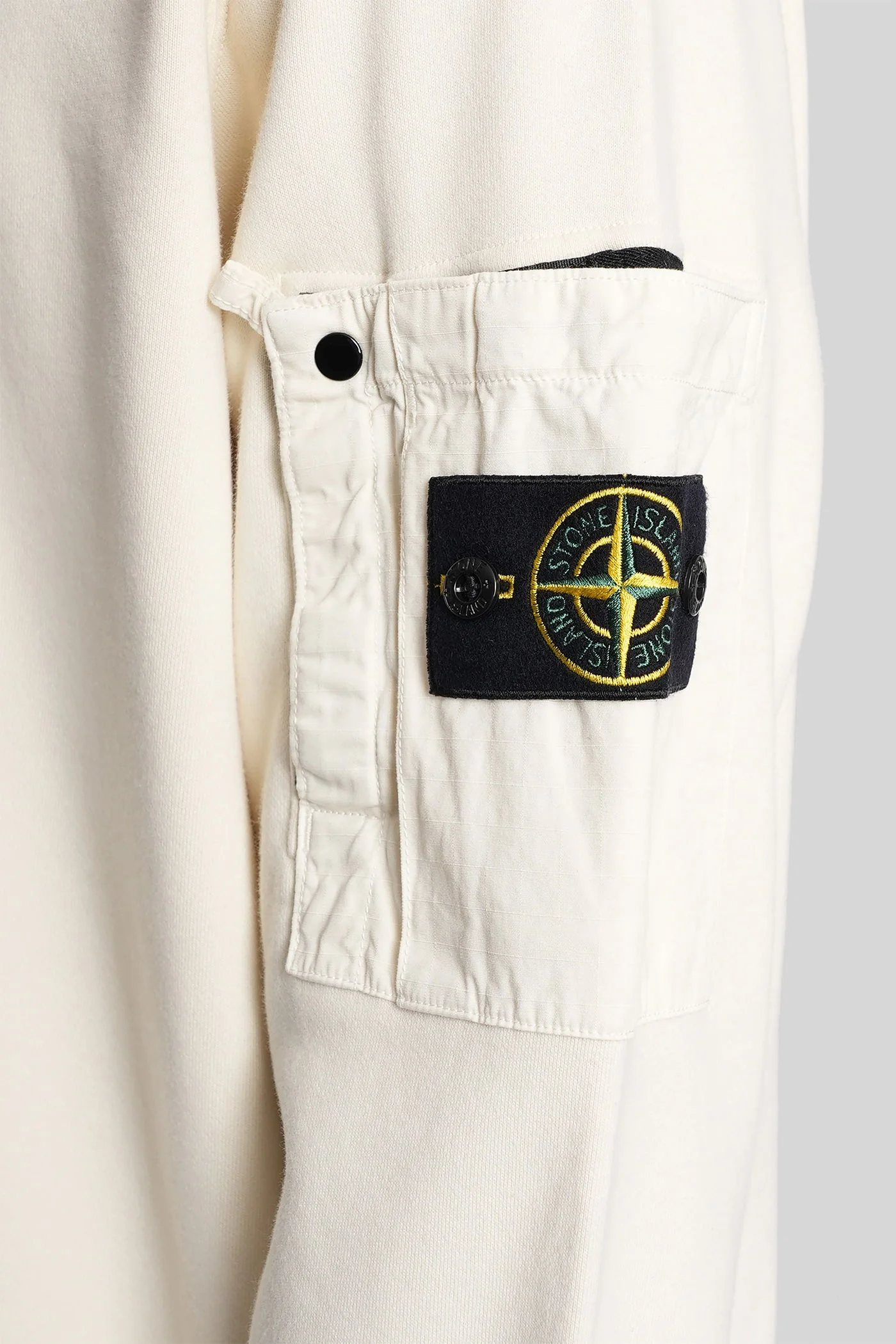 Sweatshirt in beige cotton - Image 5