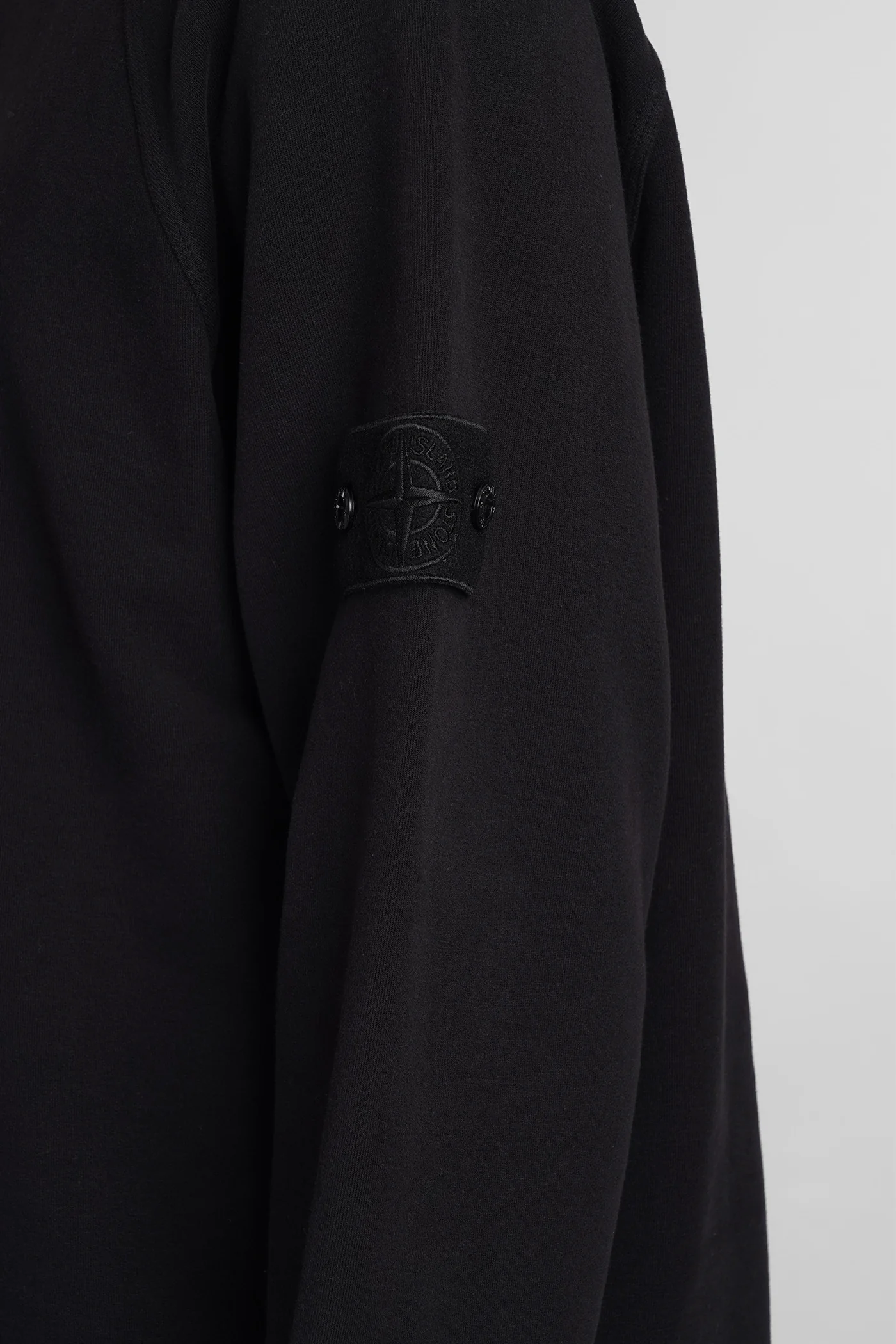 Sweatshirt in black cotton - Image 5
