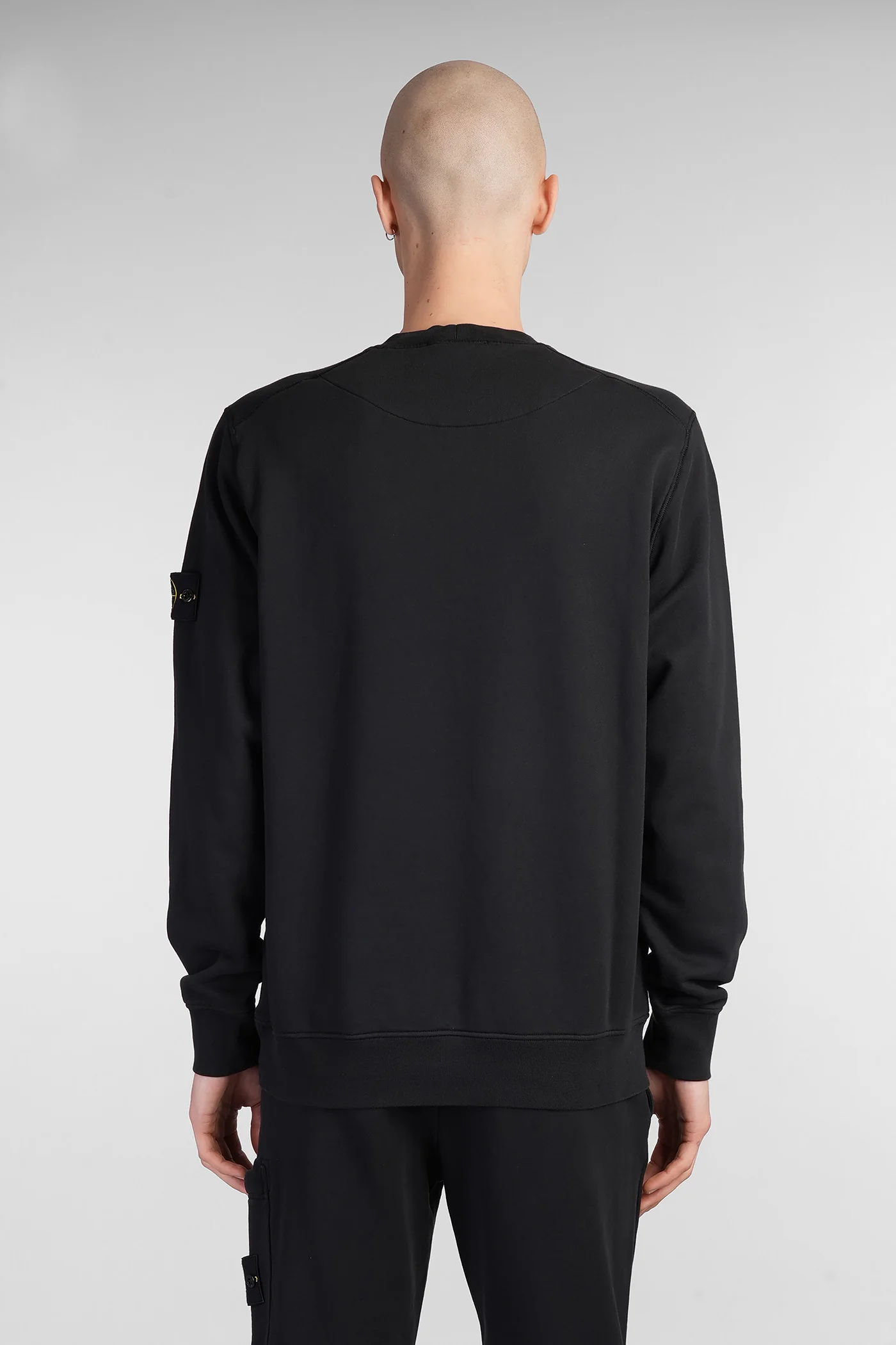 Sweatshirt in black cotton - Image 3