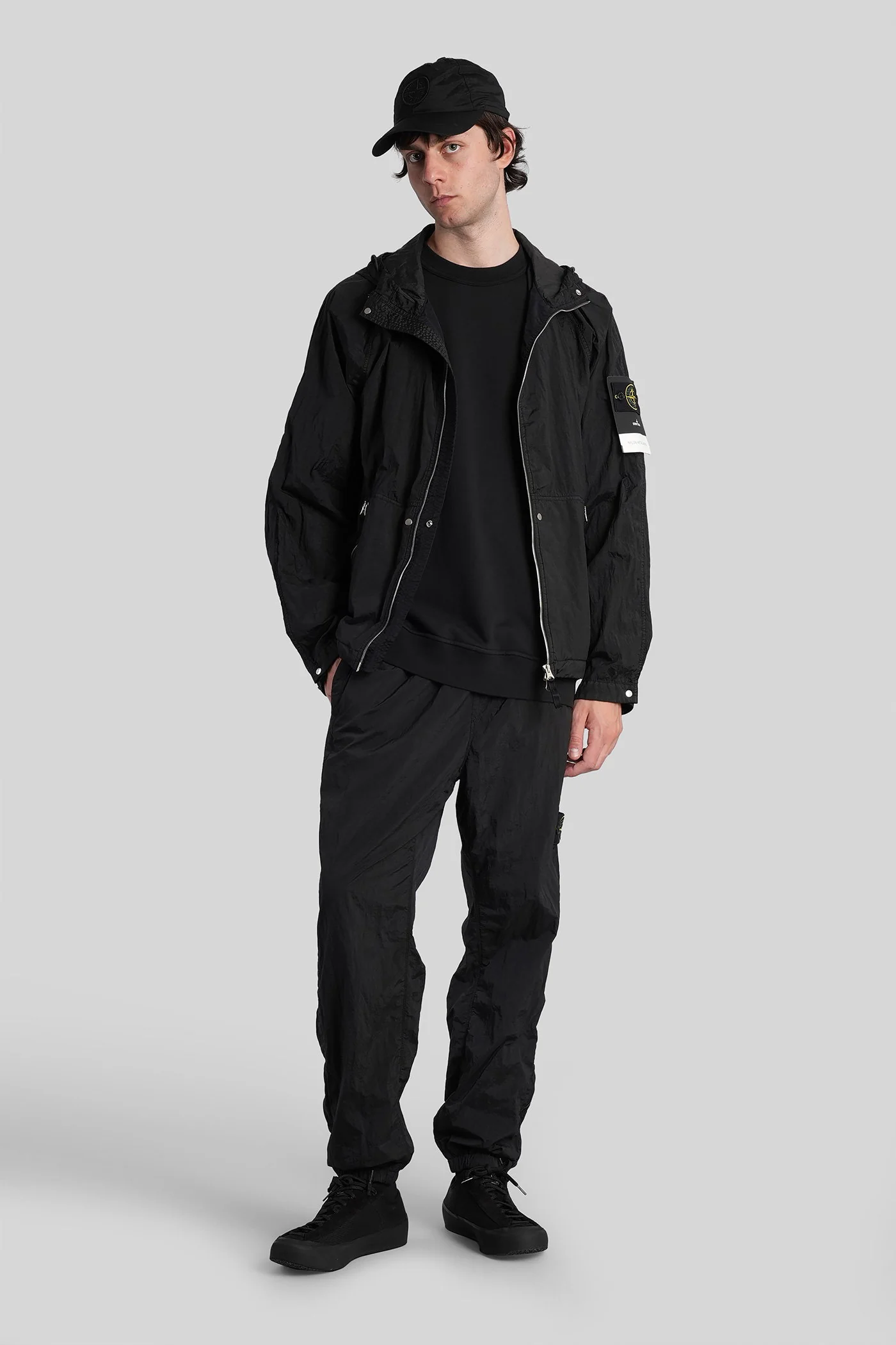 Sweatshirt in black cotton - Image 2