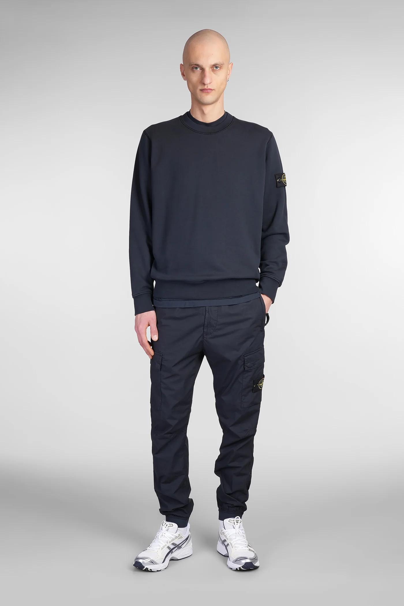 Sweatshirt in blue cotton - Image 2
