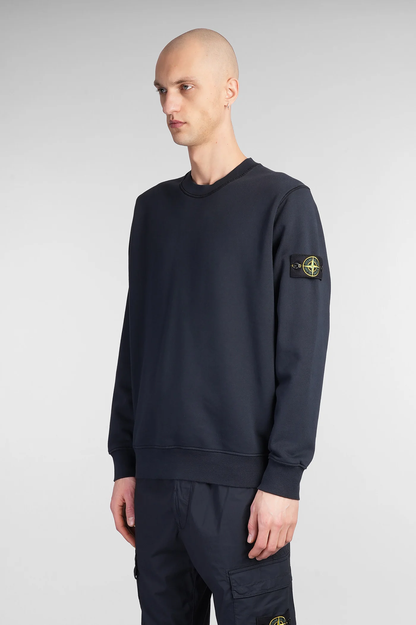 Sweatshirt in blue cotton - Image 4