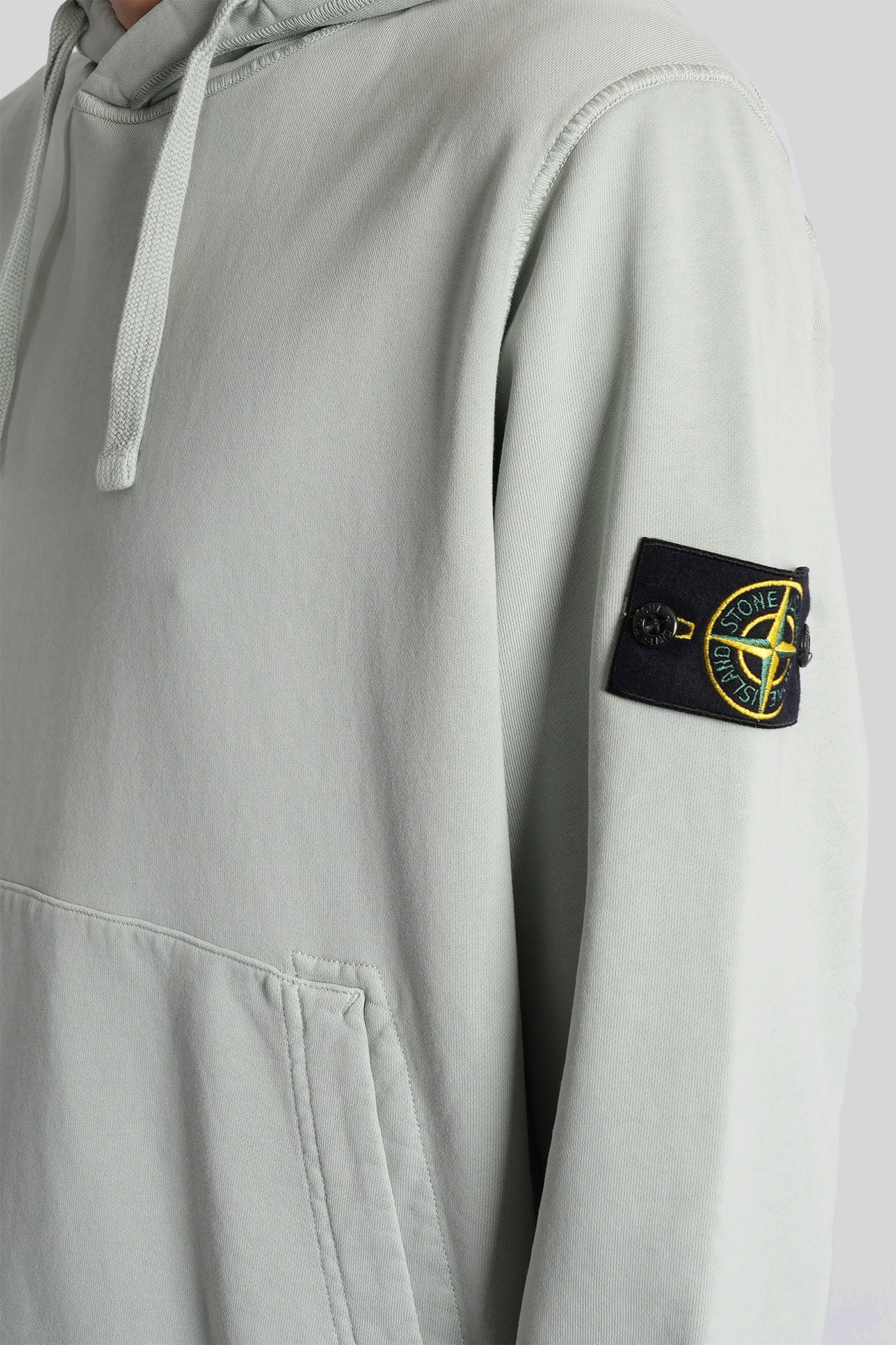 Sweatshirt in green cotton - Image 5