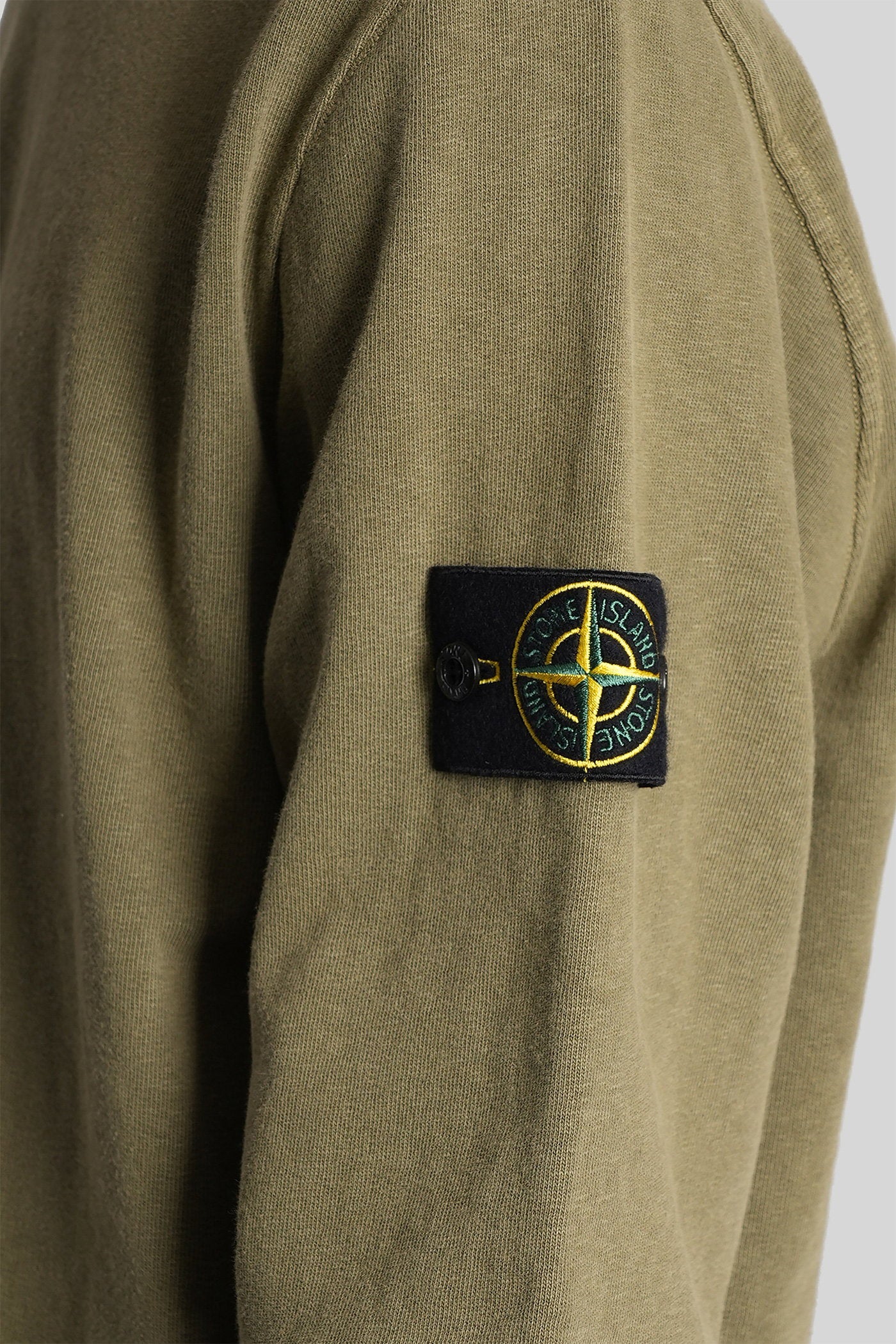 Sweatshirt in green cotton - Image 5