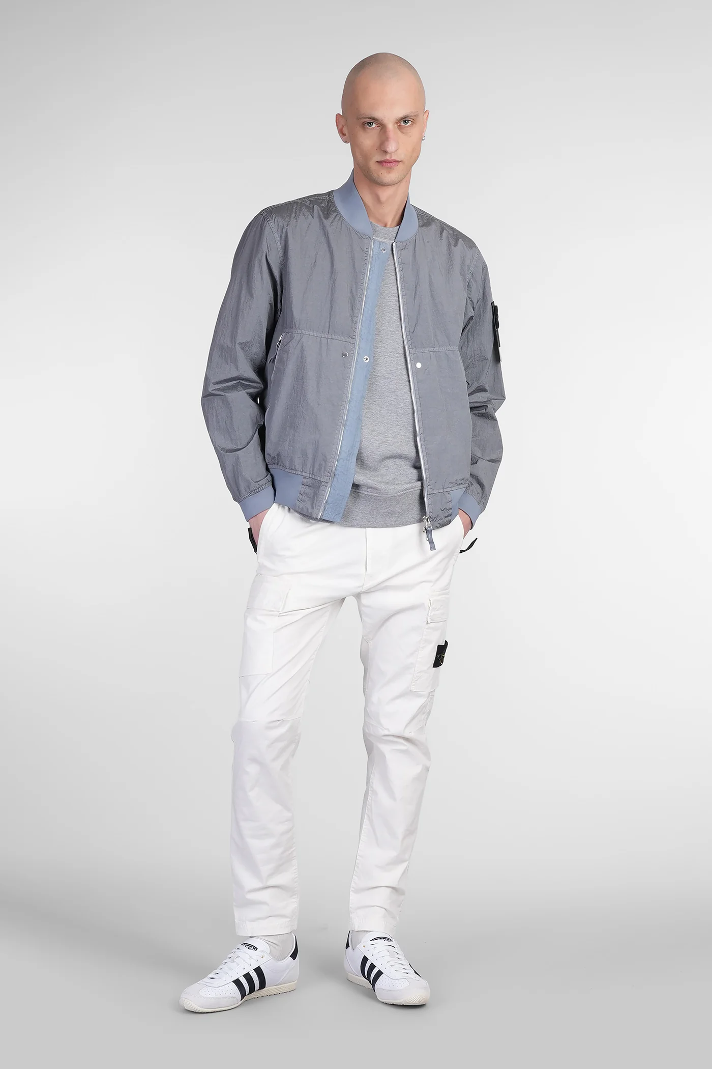 Sweatshirt in grey cotton - Image 2