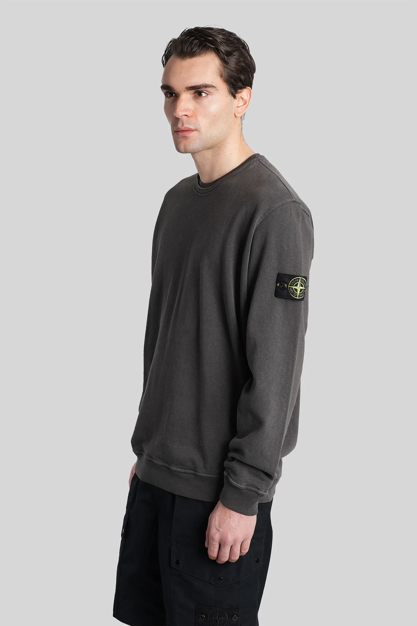 Sweatshirt in grey cotton - Image 3
