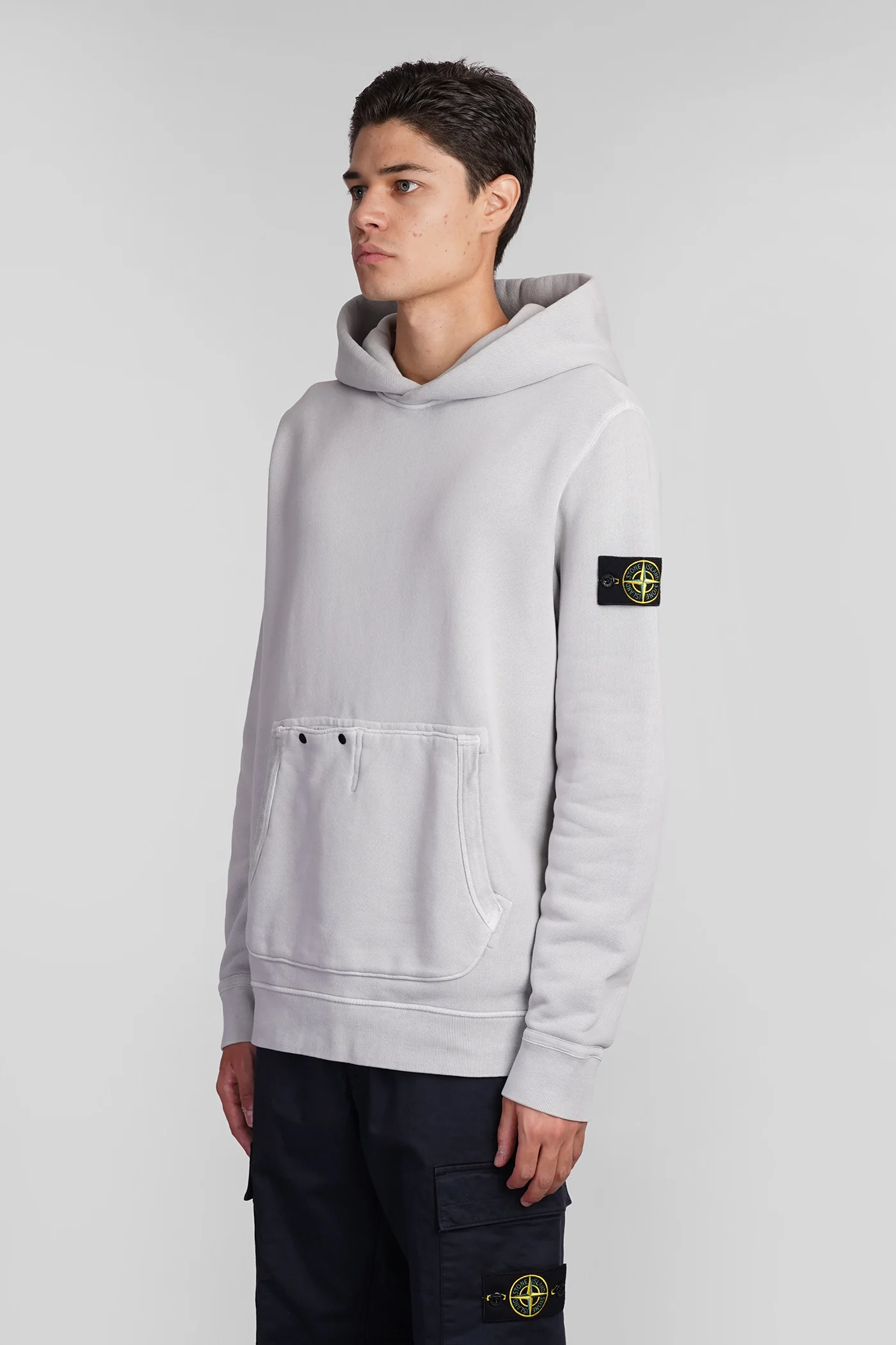 Sweatshirt in grey cotton - Image 4