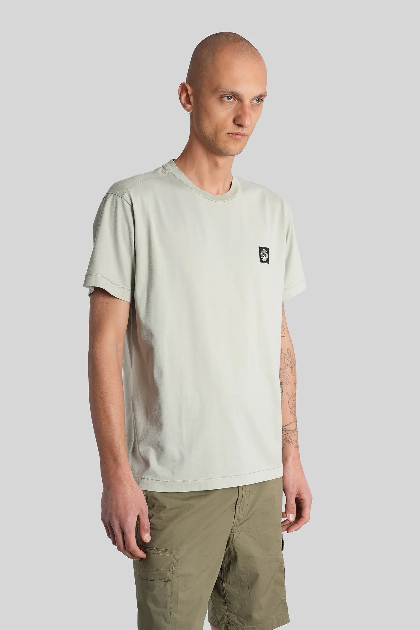 T-Shirt in green cotton - Image 4