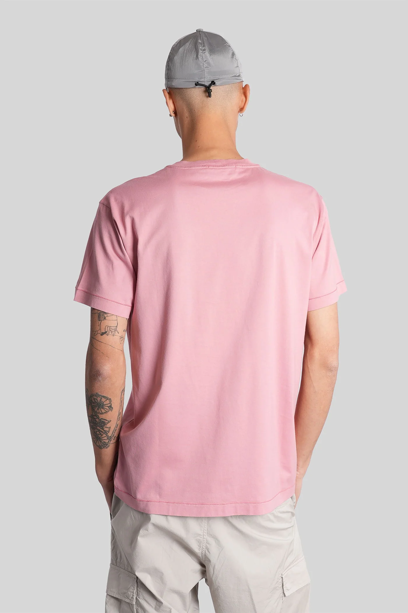 T-Shirt in rose-pink cotton - Image 3
