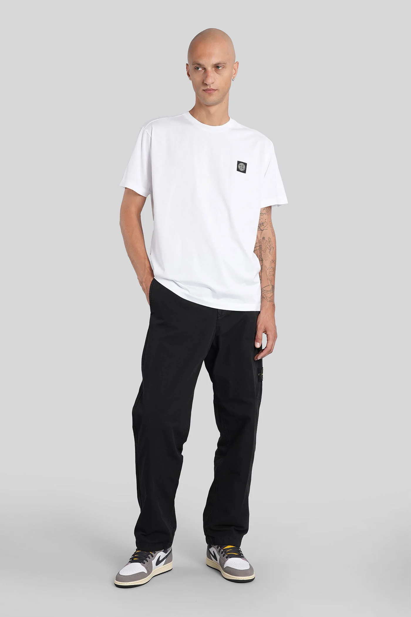 T-Shirt in white cotton - Image 2
