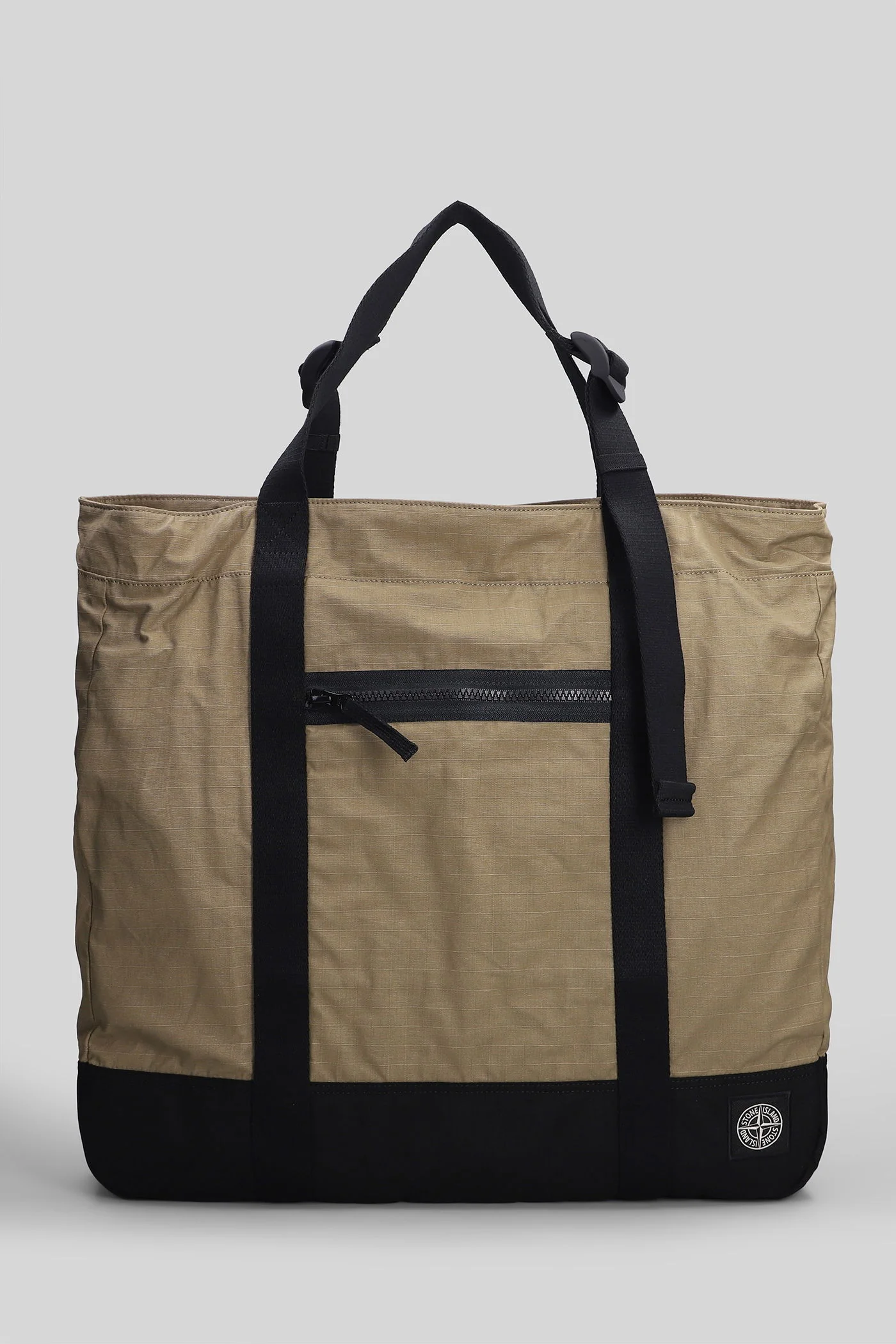 Tote in beige cotton