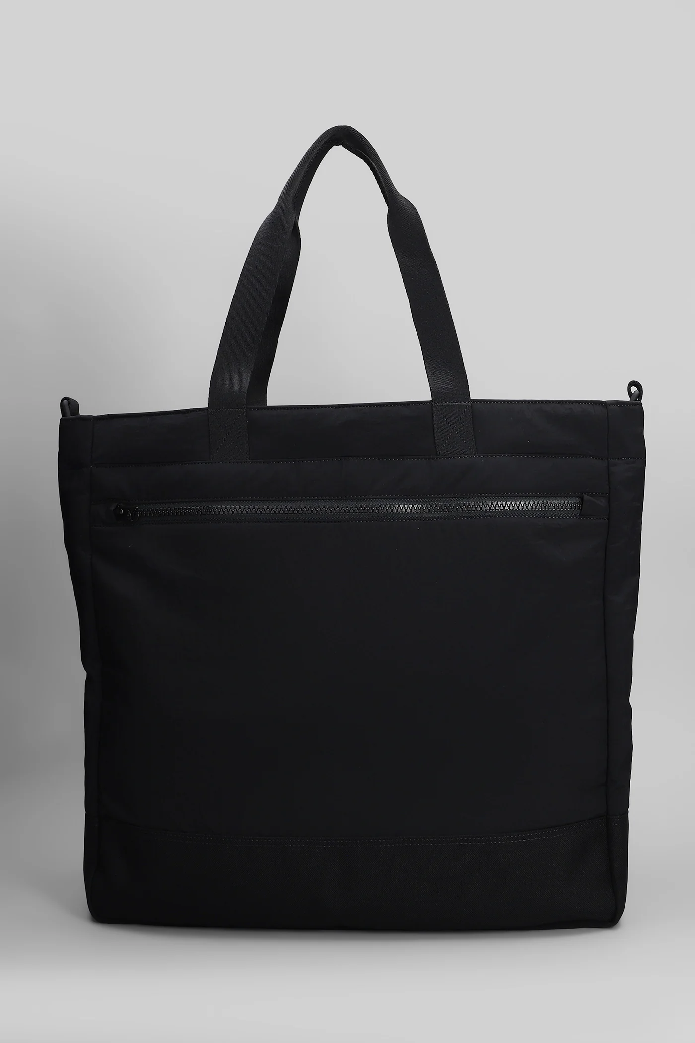 Tote in black polyamide - Image 3