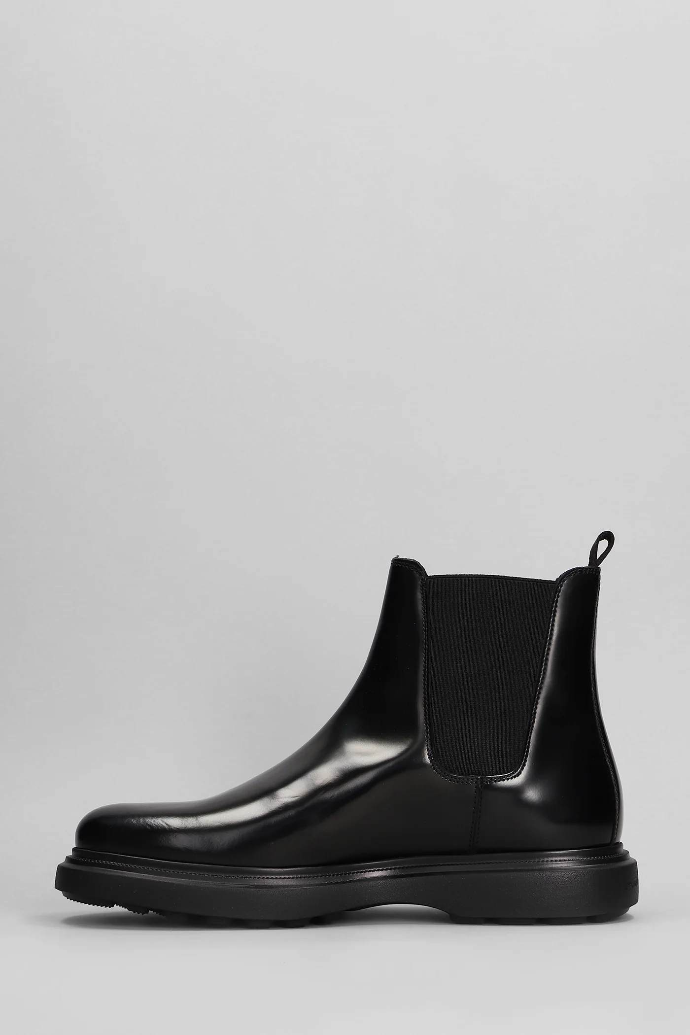 Amos Ankle boots in black leather - Image 3