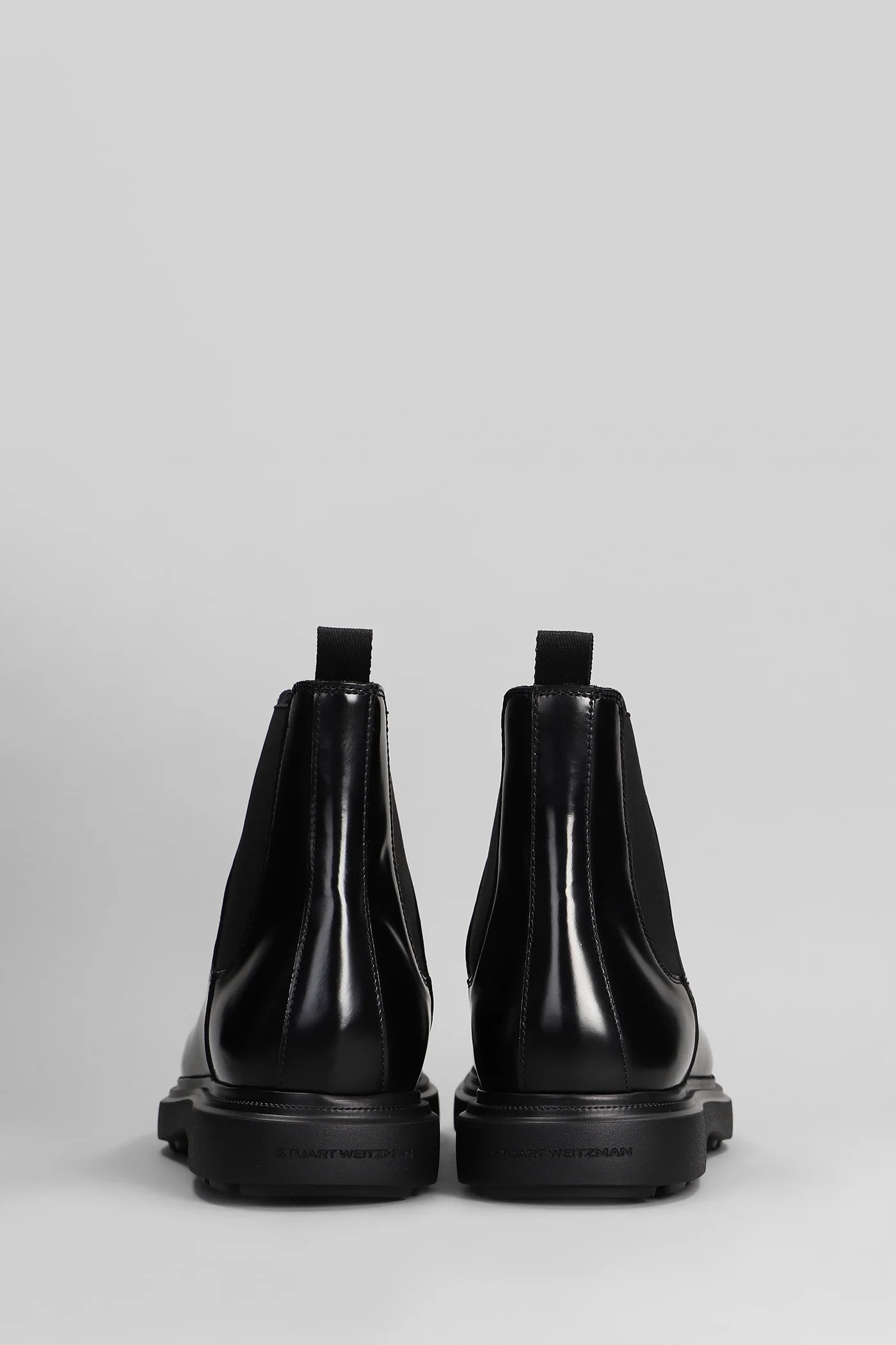 Amos Ankle boots in black leather - Image 4