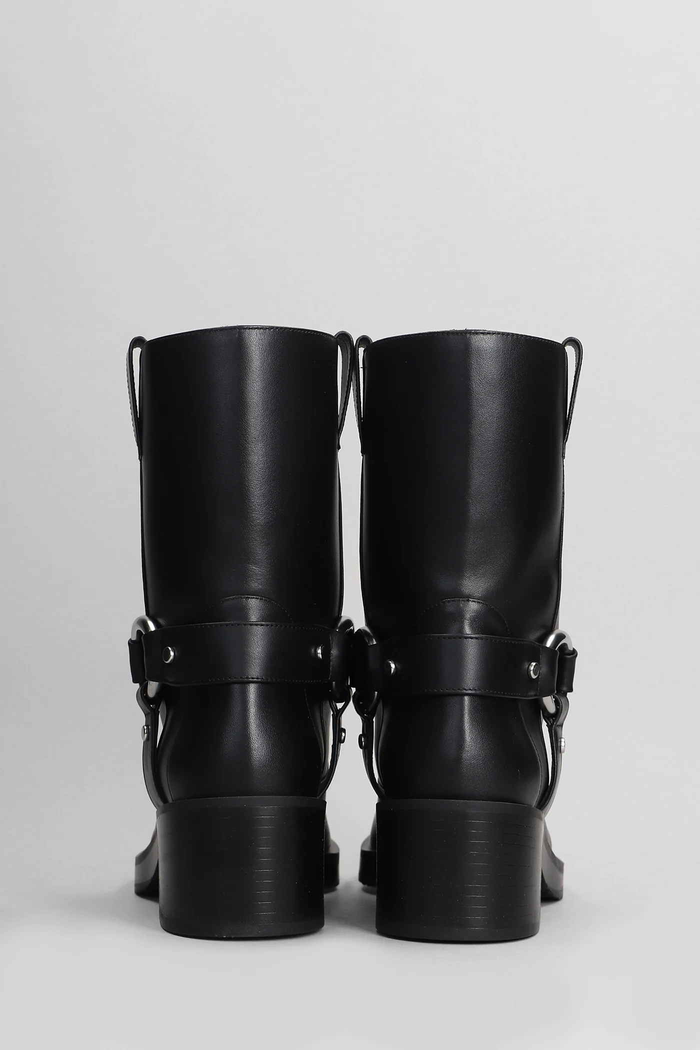 Jax High heels Ankle boots in black leather - Image 4