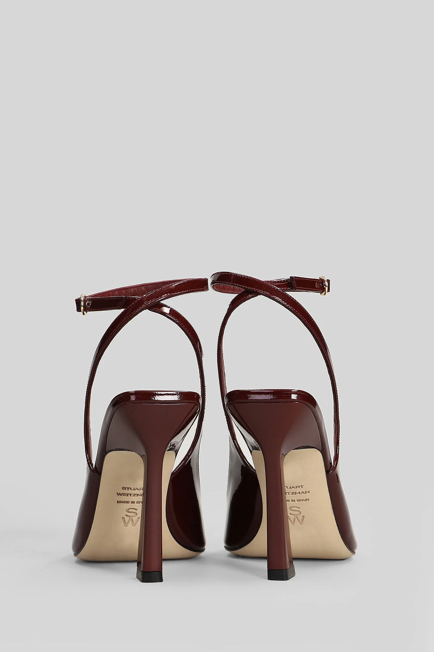 Vini 100 Pumps in bordeaux patent leather - Image 4