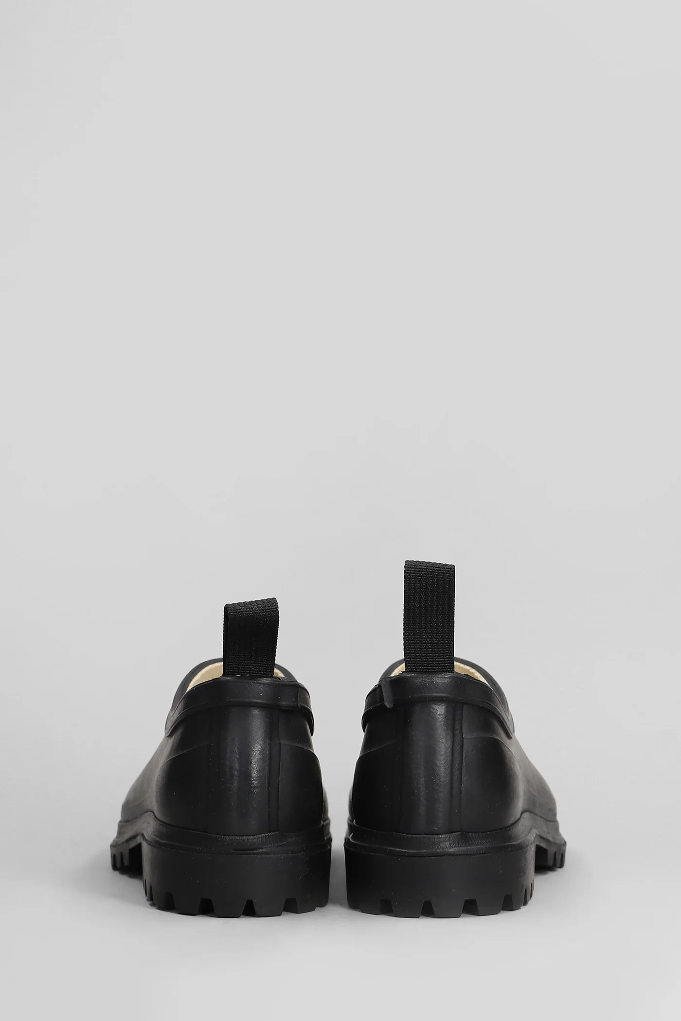 809 Rubber Mule Slipper-Mule in black rubber/plasic - Image 4