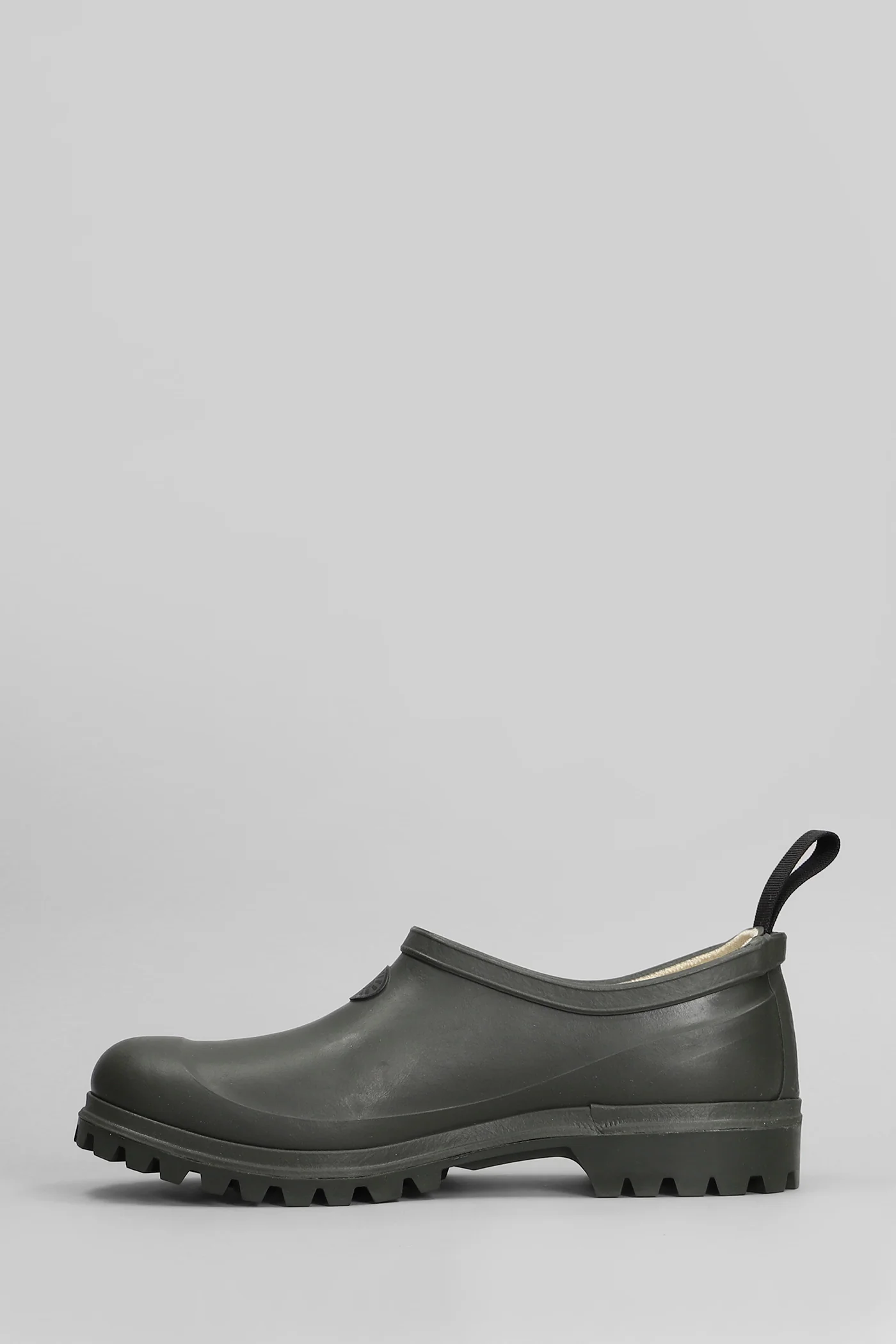 809 Rubber Mule Slipper-Mule in green rubber/plasic - Image 3