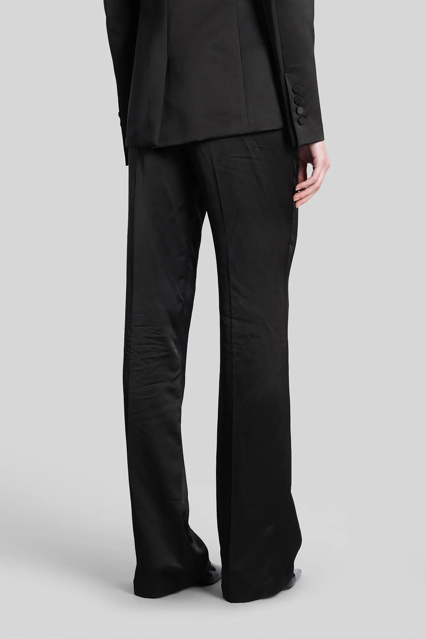 Gladys Pants in black viscose - Image 3
