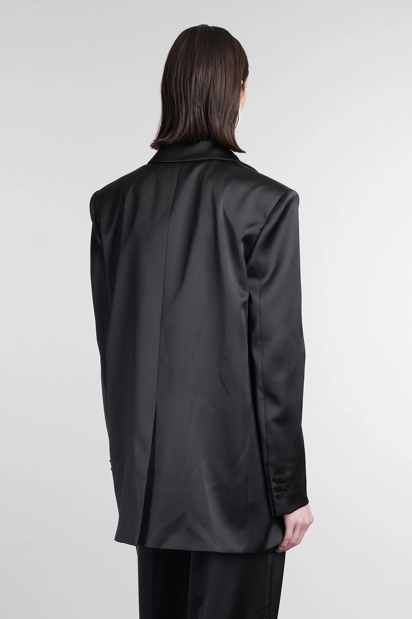 Guia Blazer in black polyester - Image 3