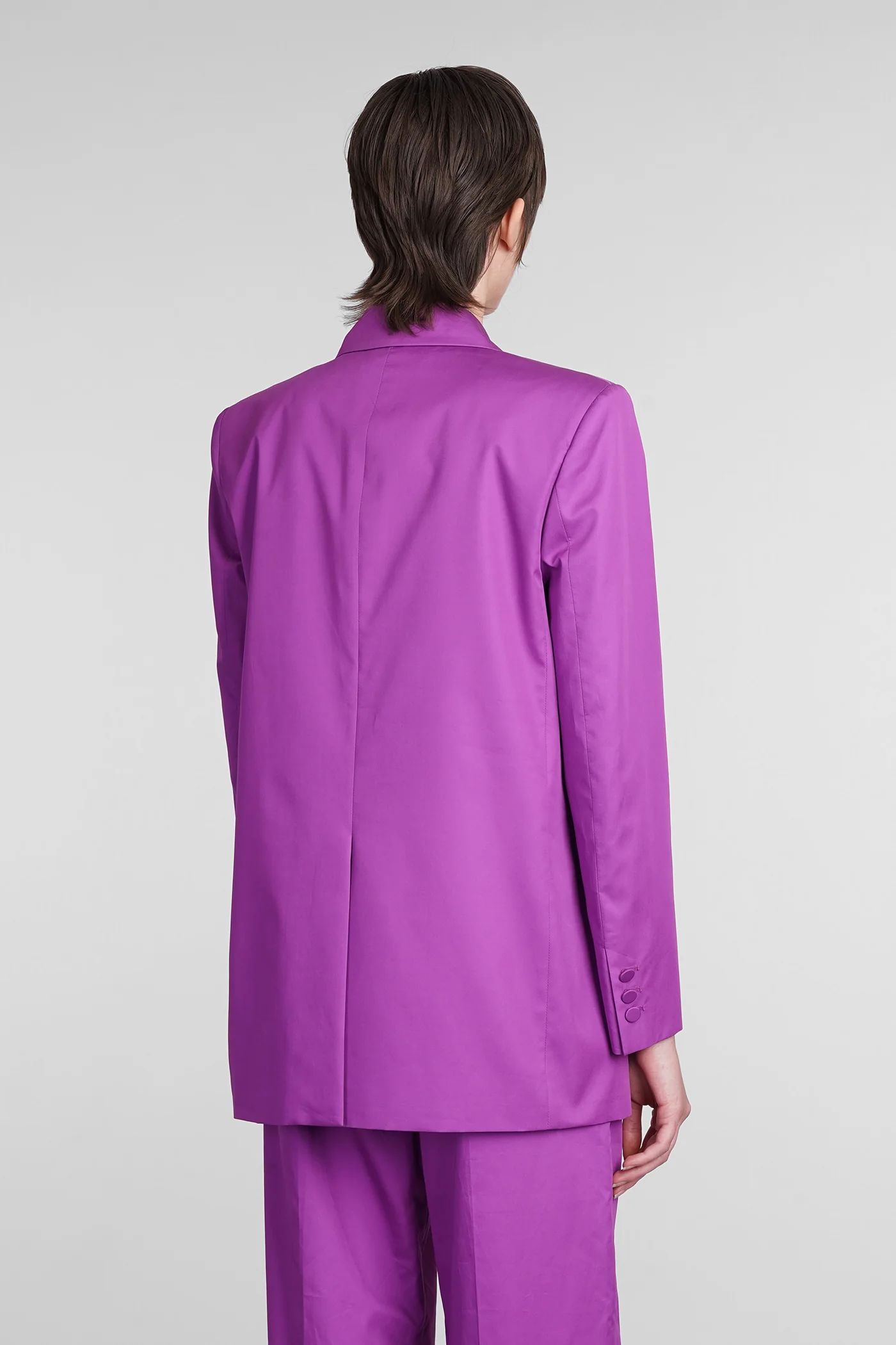 Guia Blazer in Viola cotton - Image 3