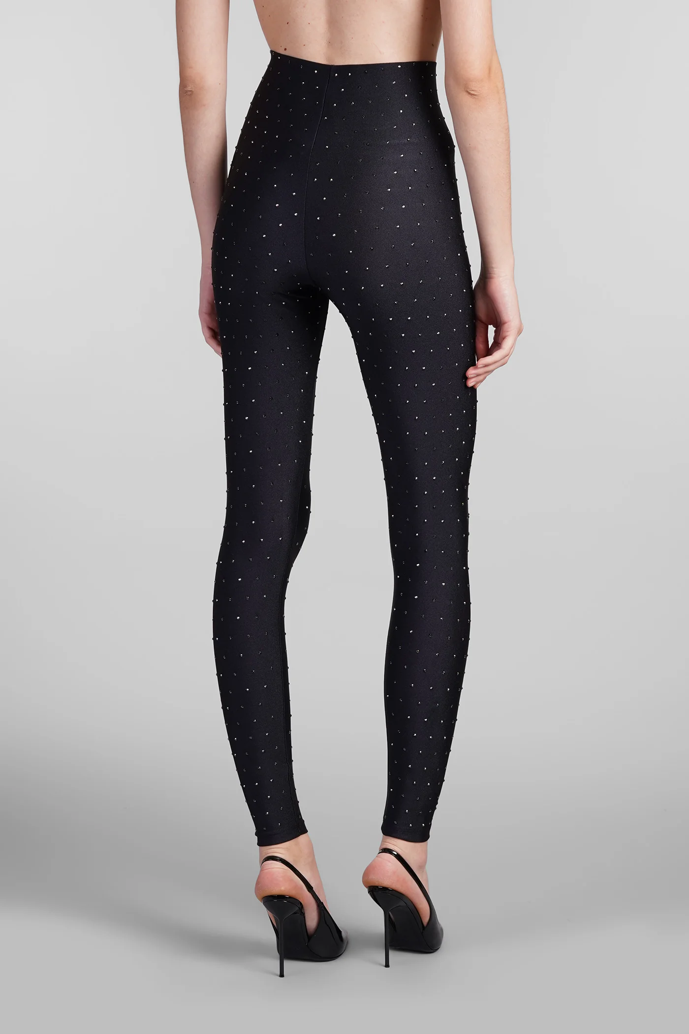 Holly Crystal Leggings in black polyamide - Image 3