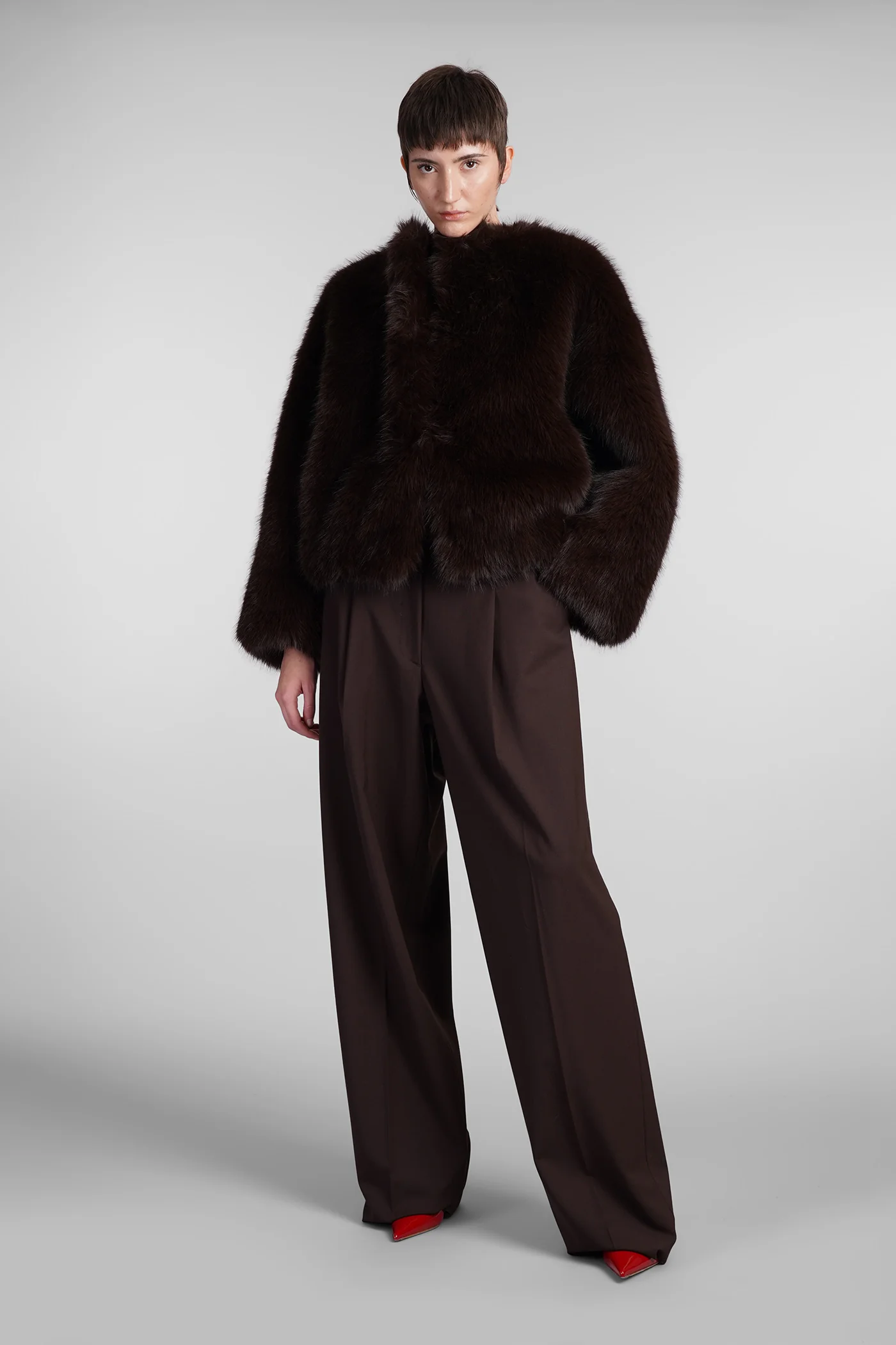 Taylor Fur & Shearling in brown polyester - Image 2