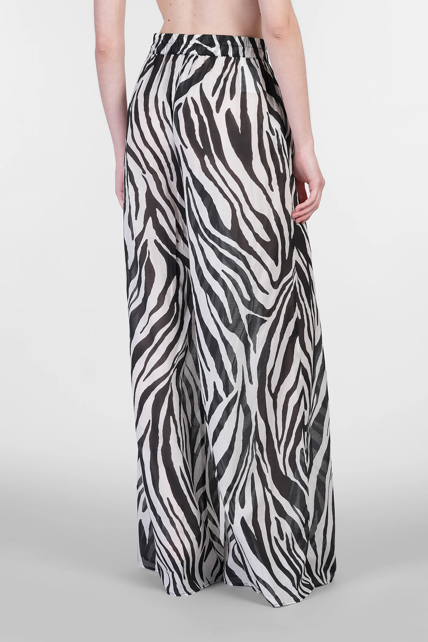 Wiley Pants in white cotton - Image 3