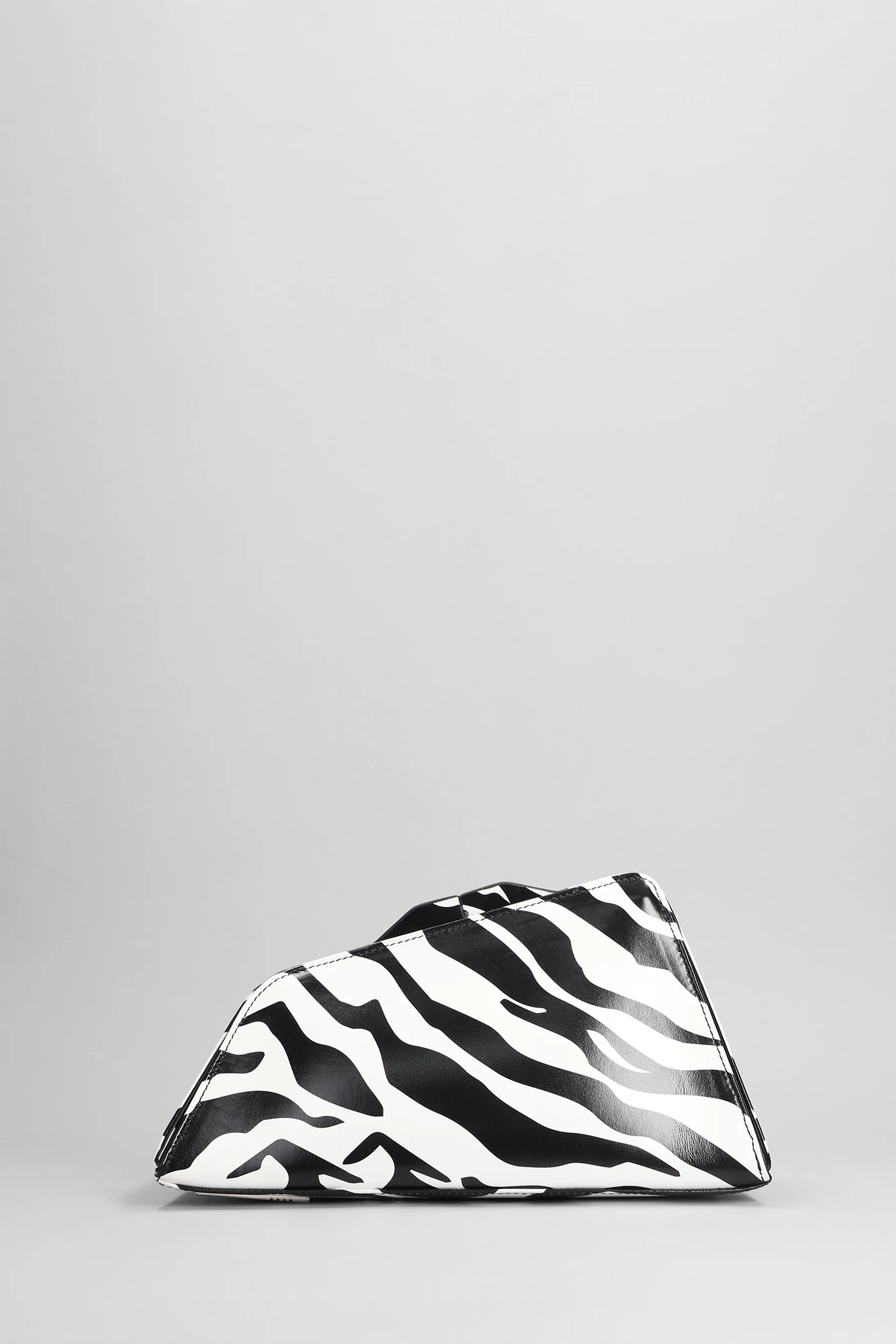 8.30 PM Clutch in white leather - Image 3
