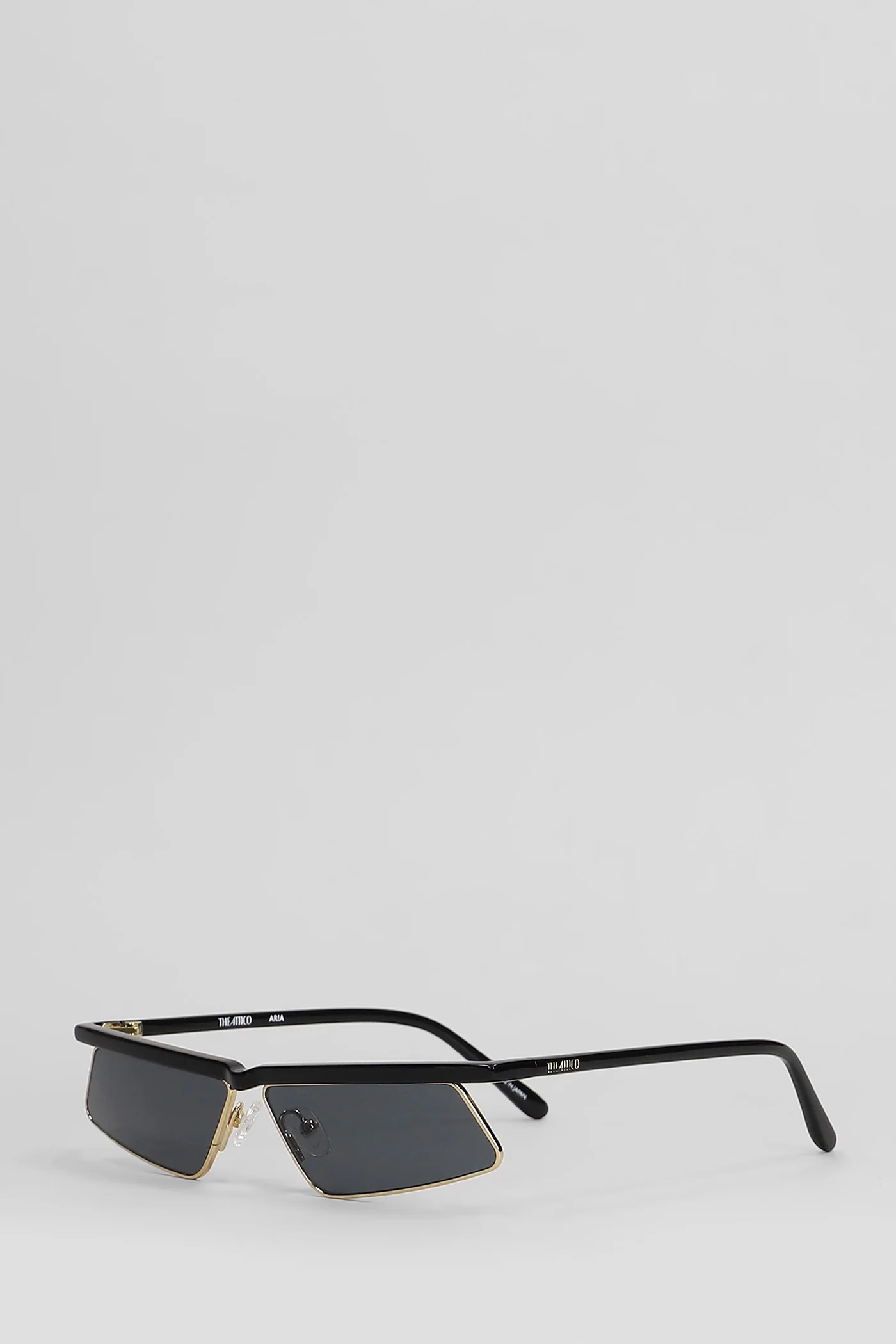Aria Sunglasses in black metal alloy - Image 2