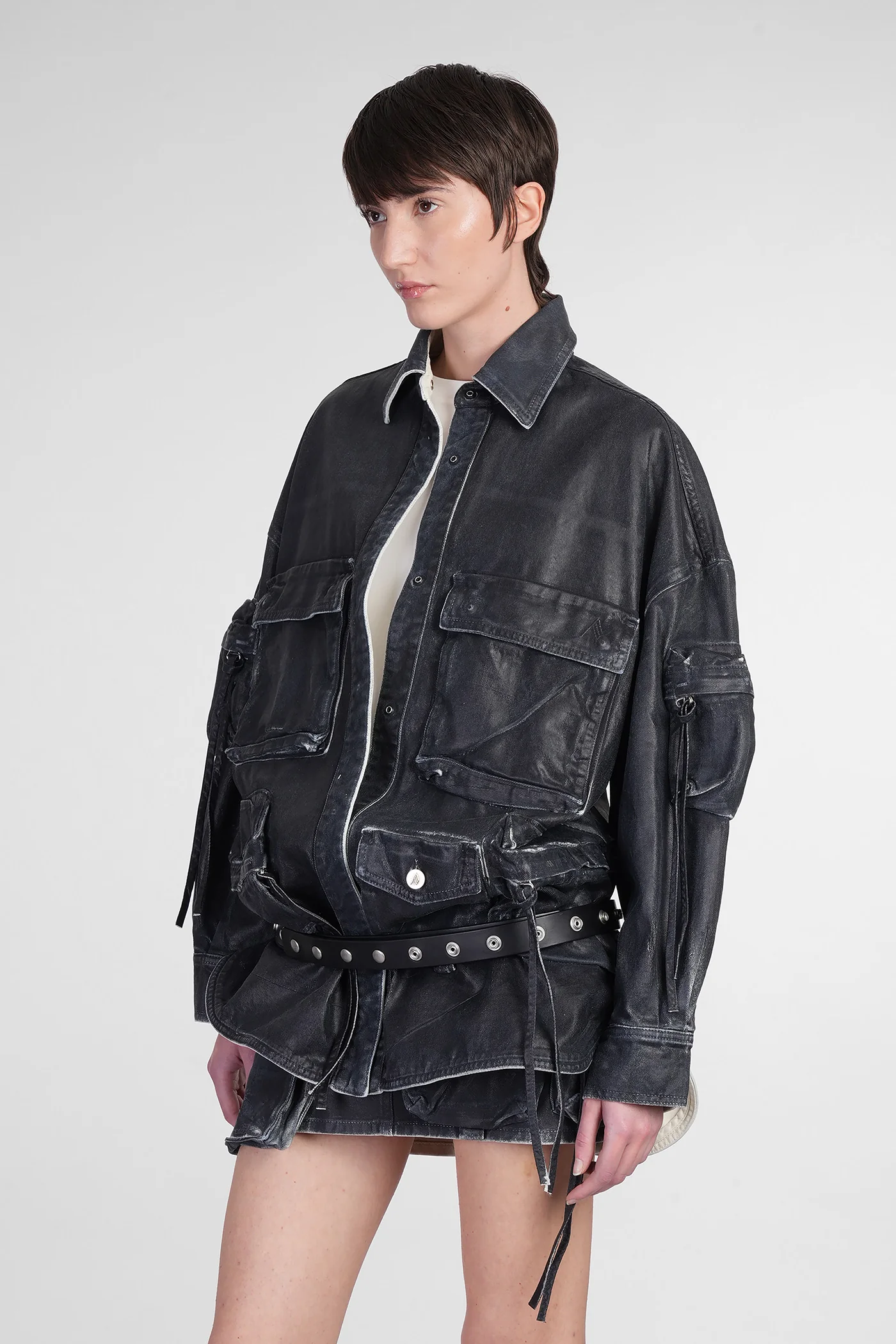 Denim Jackets in blue cotton - Image 4