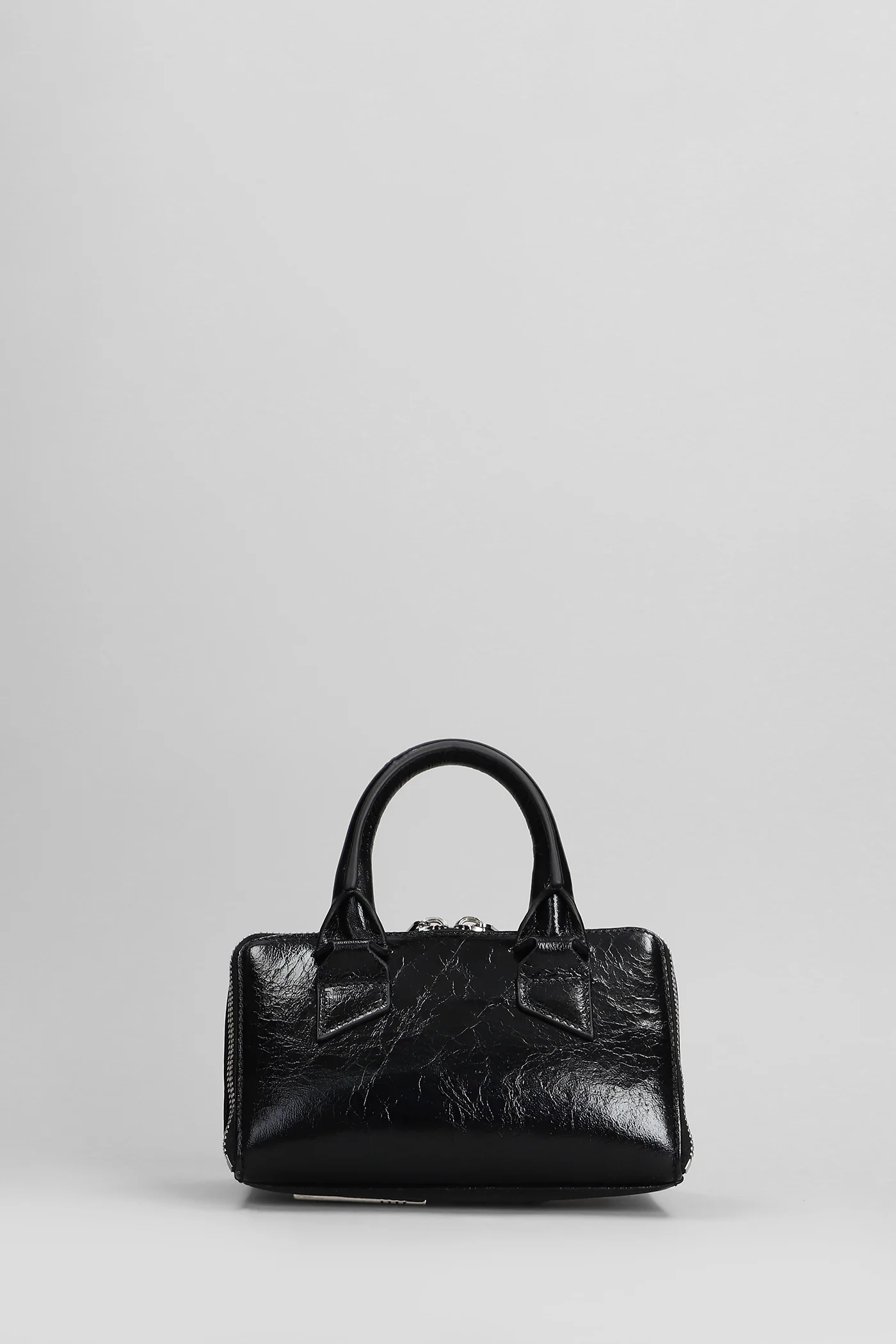 Friday Clutch in black leather - Image 3