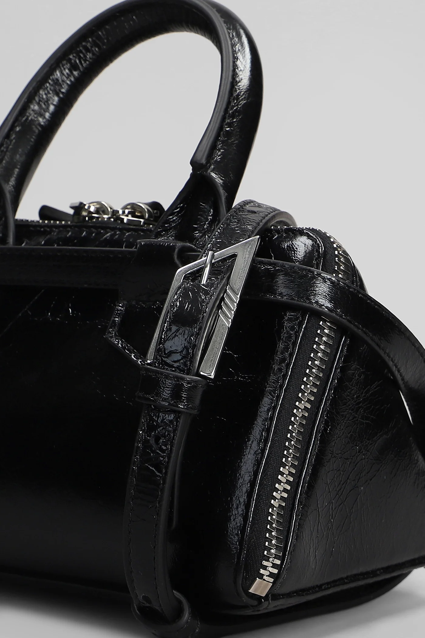 Friday Clutch in black leather - Image 4