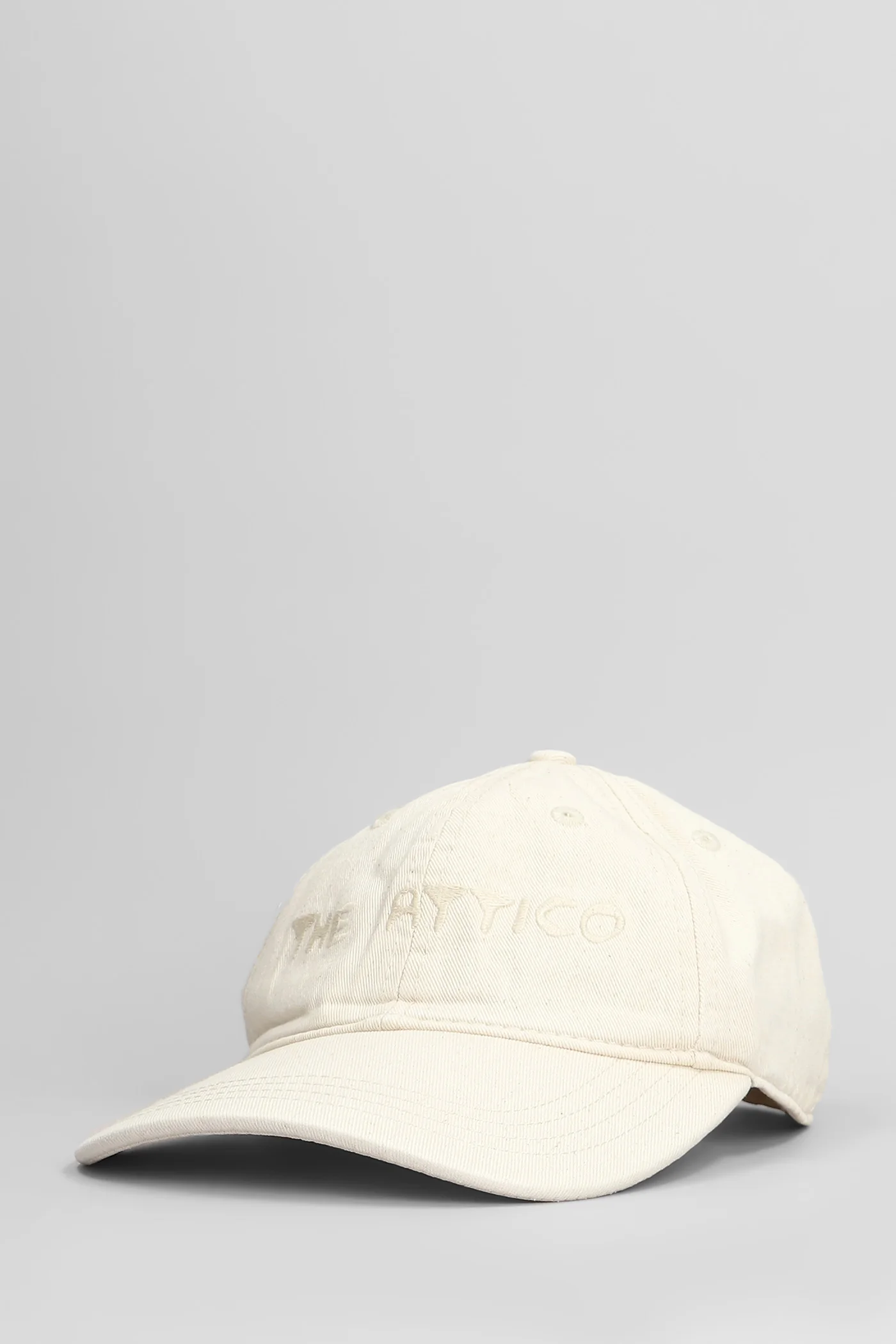 Hats in beige cotton - Image 2