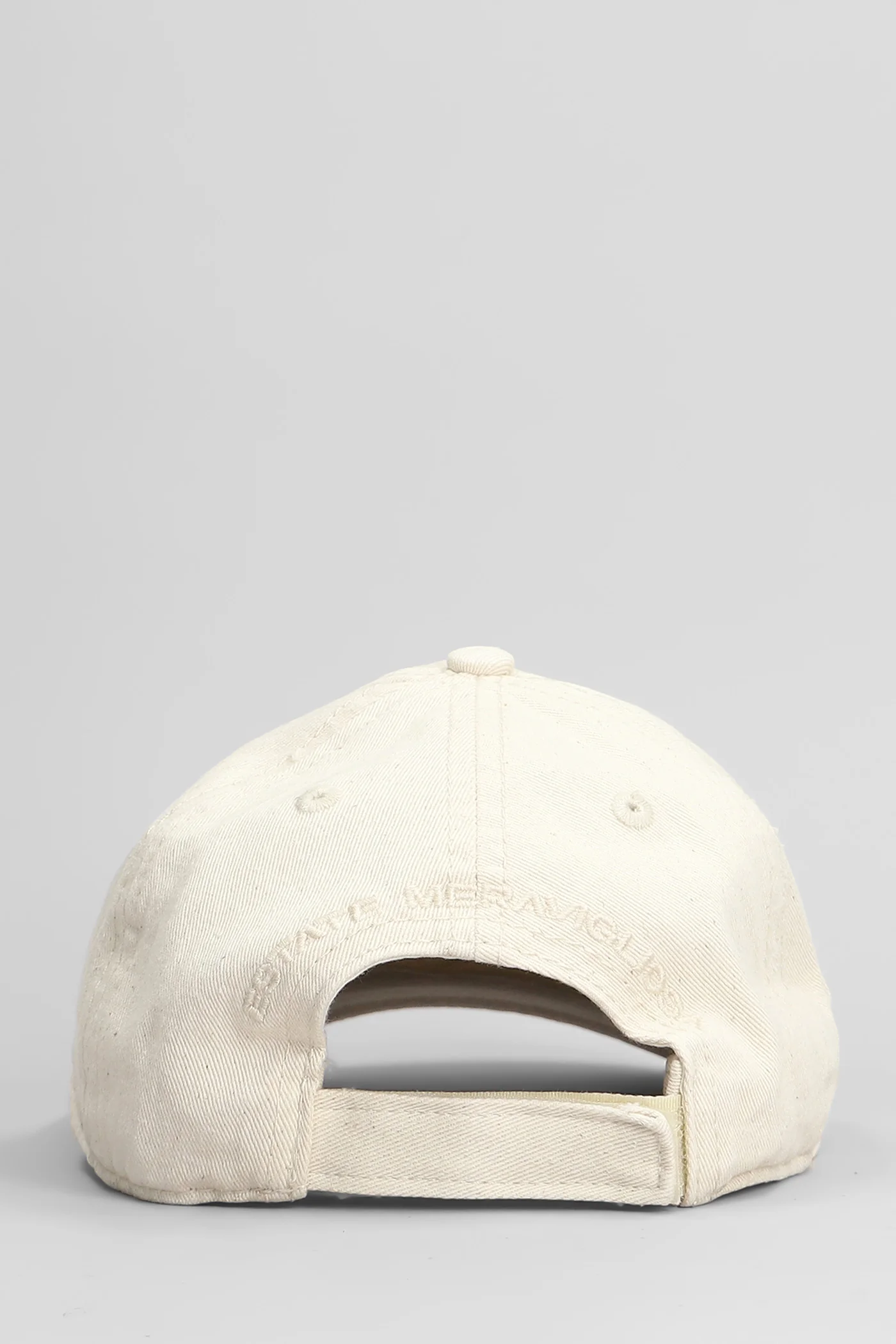 Hats in beige cotton - Image 3