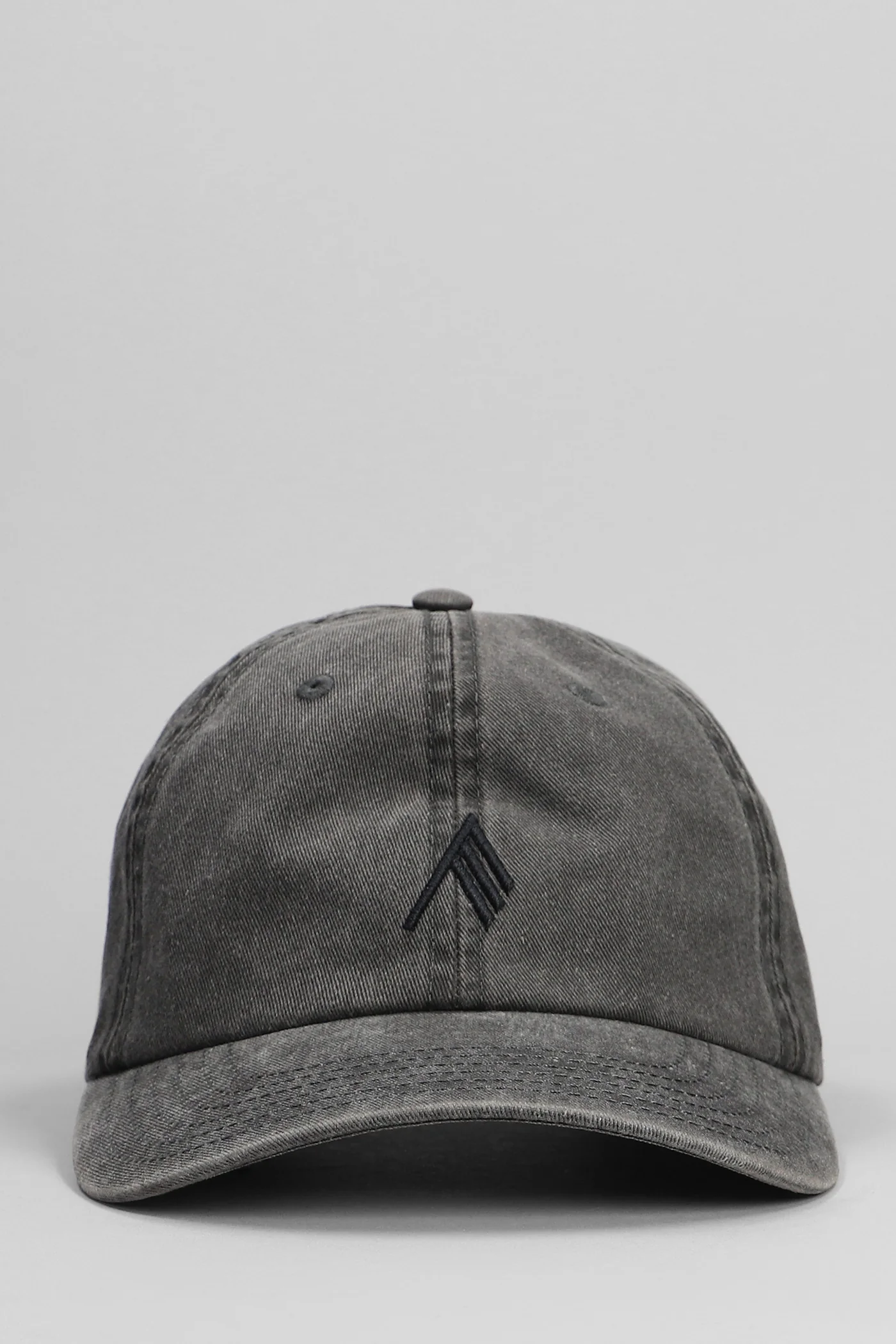 Hats in grey cotton