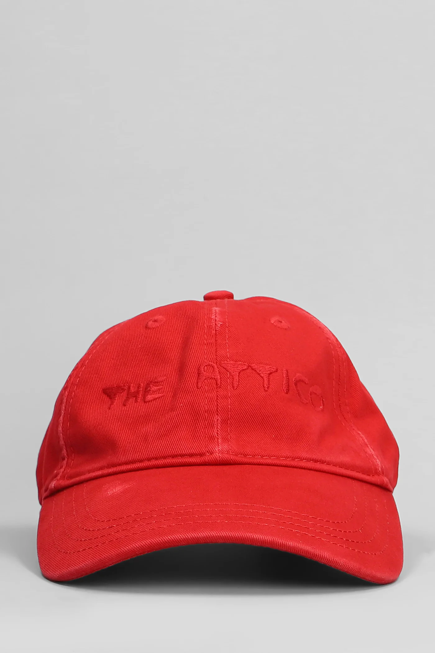 Hats in red cotton
