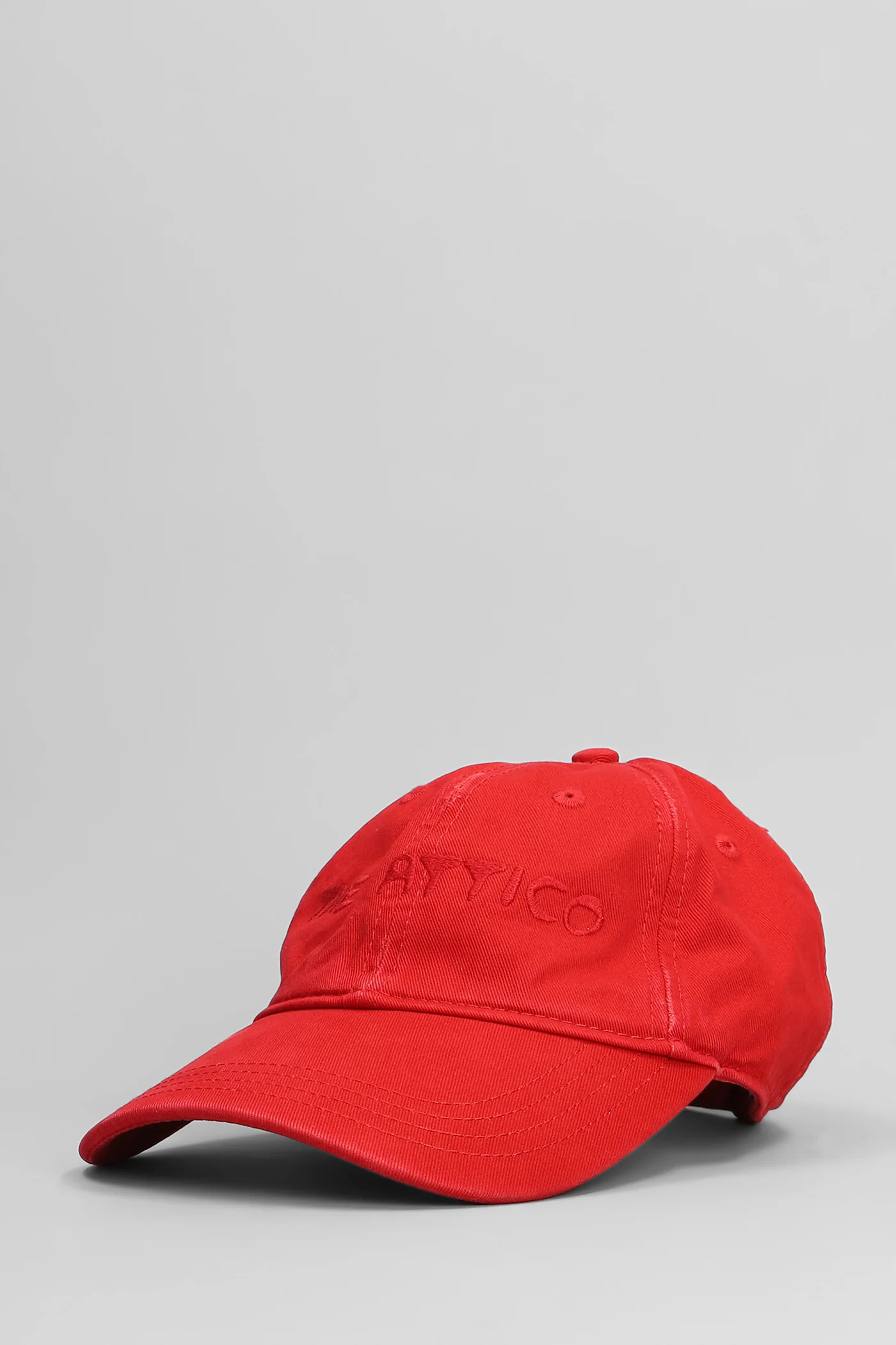 Hats in red cotton - Image 2