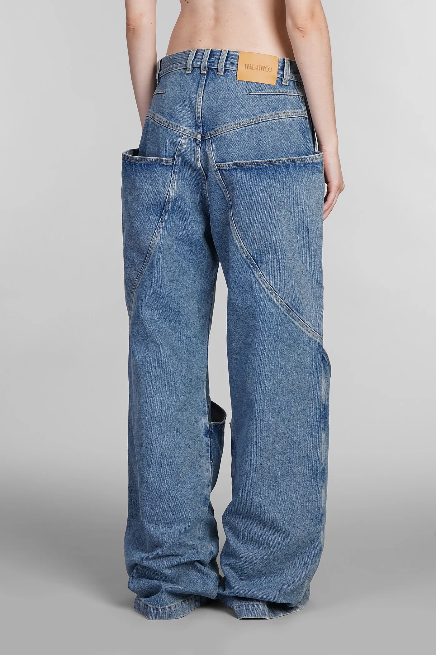 Jeans in blue cotton - Image 3
