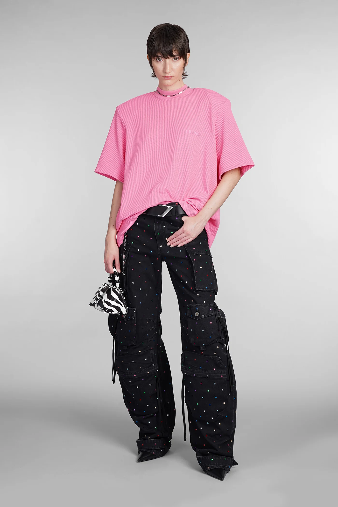 Kilie T-Shirt in fuxia polyamide - Image 2