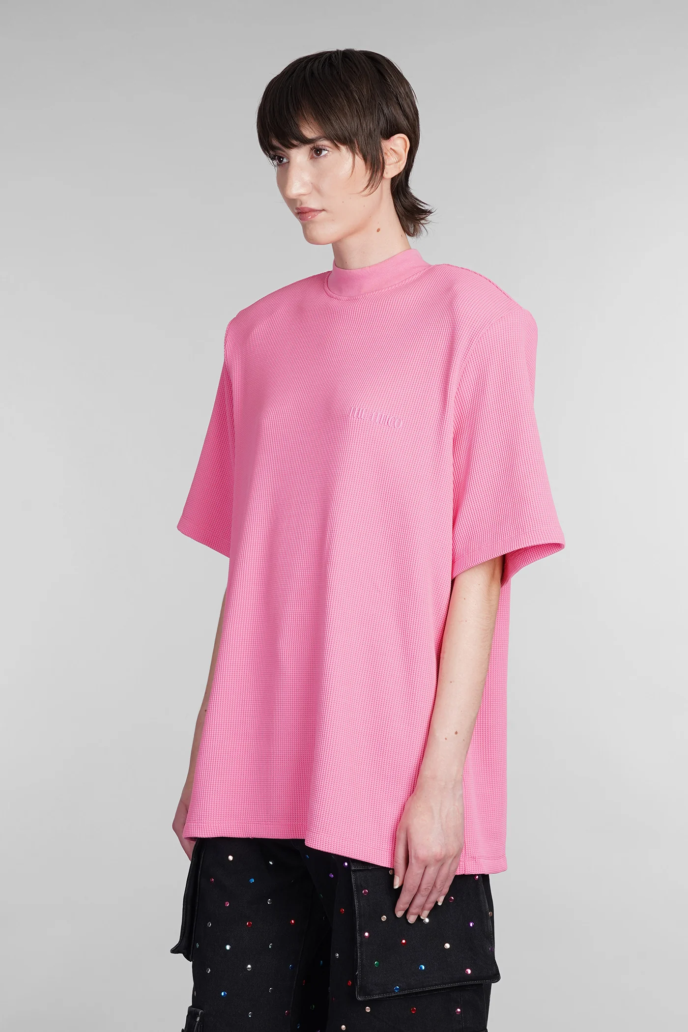 Kilie T-Shirt in fuxia polyamide - Image 4