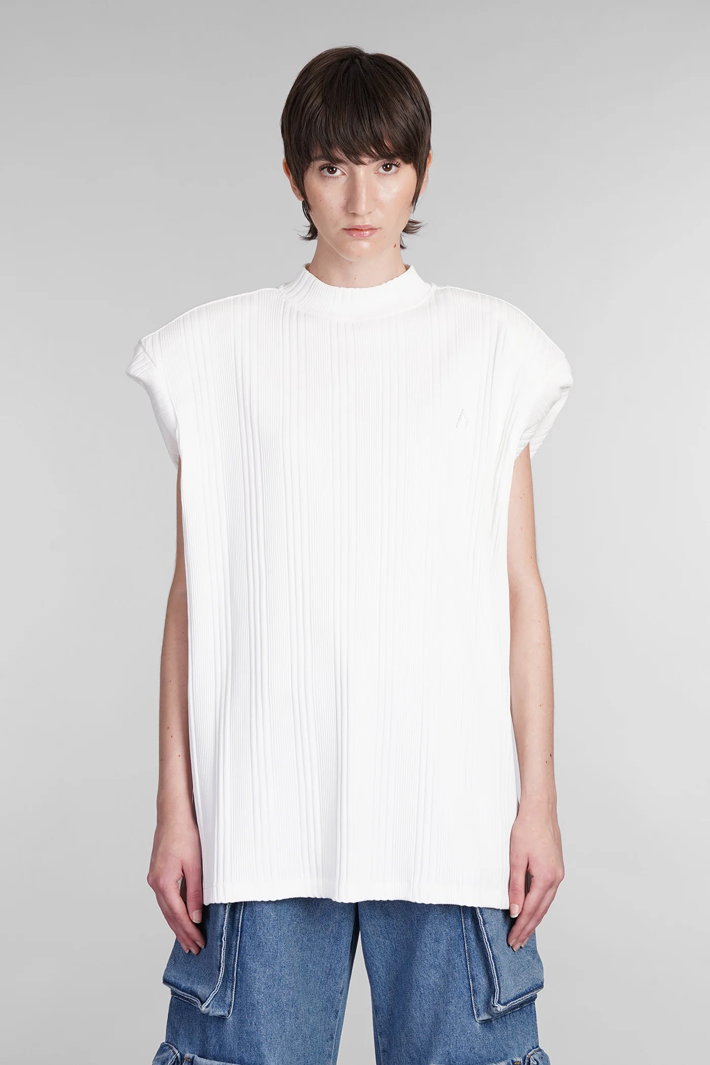 Laurie T-Shirt in white cotton