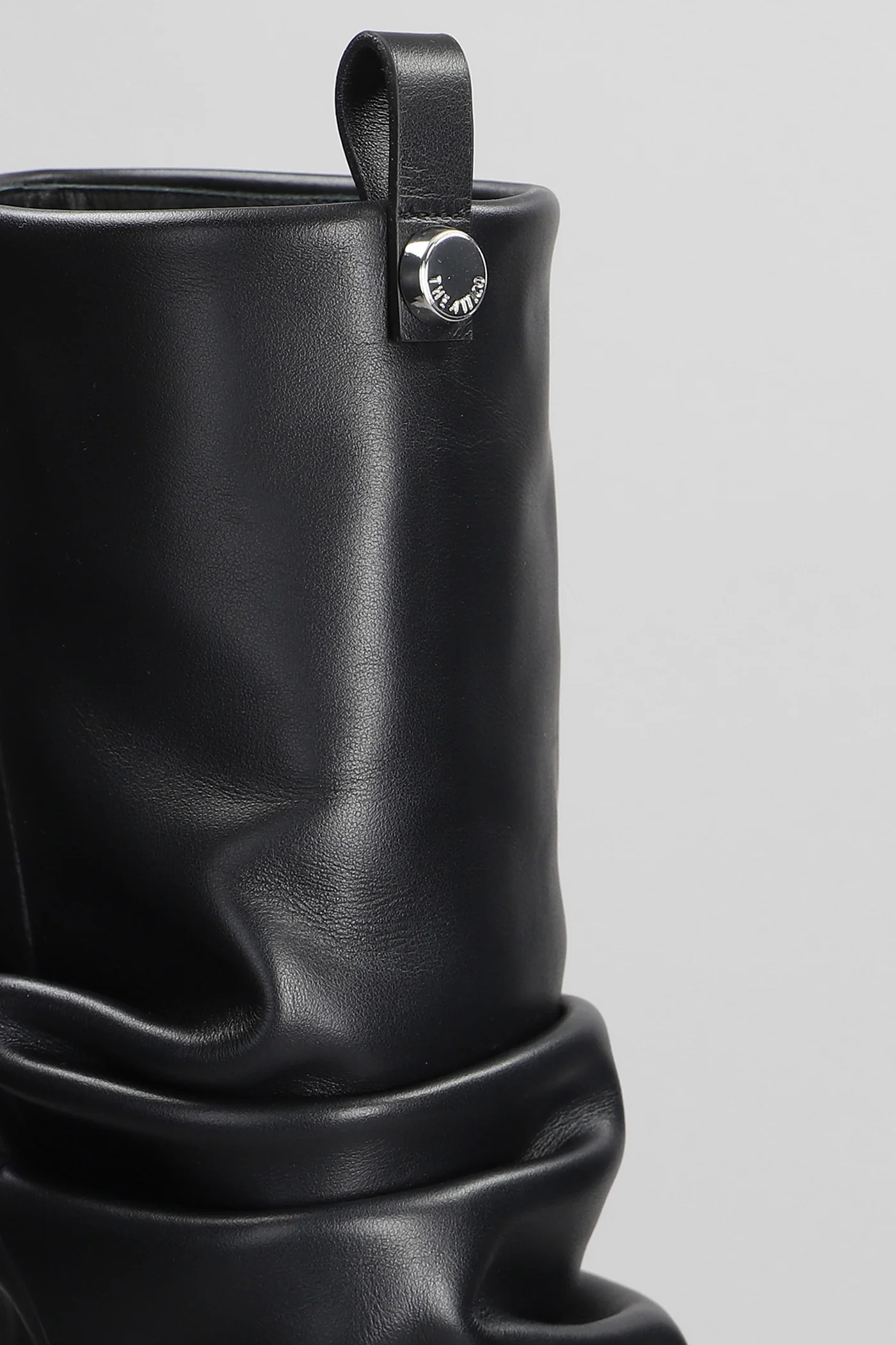 Rea High heels boots in black leather - Image 5
