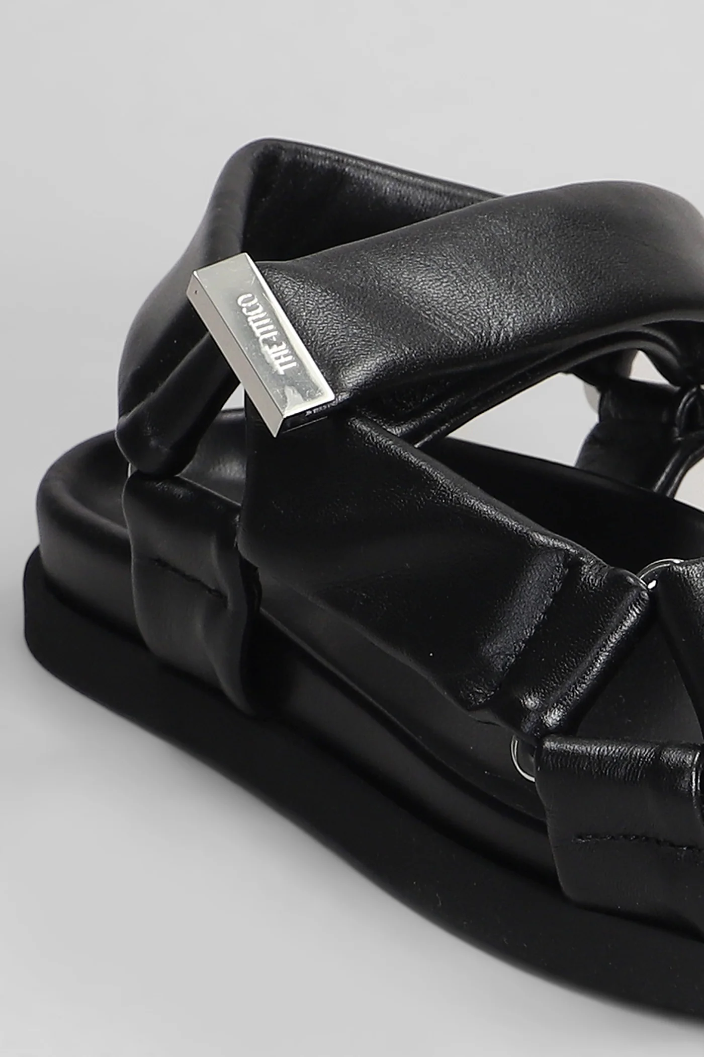 Salinas Flats in black leather - Image 5
