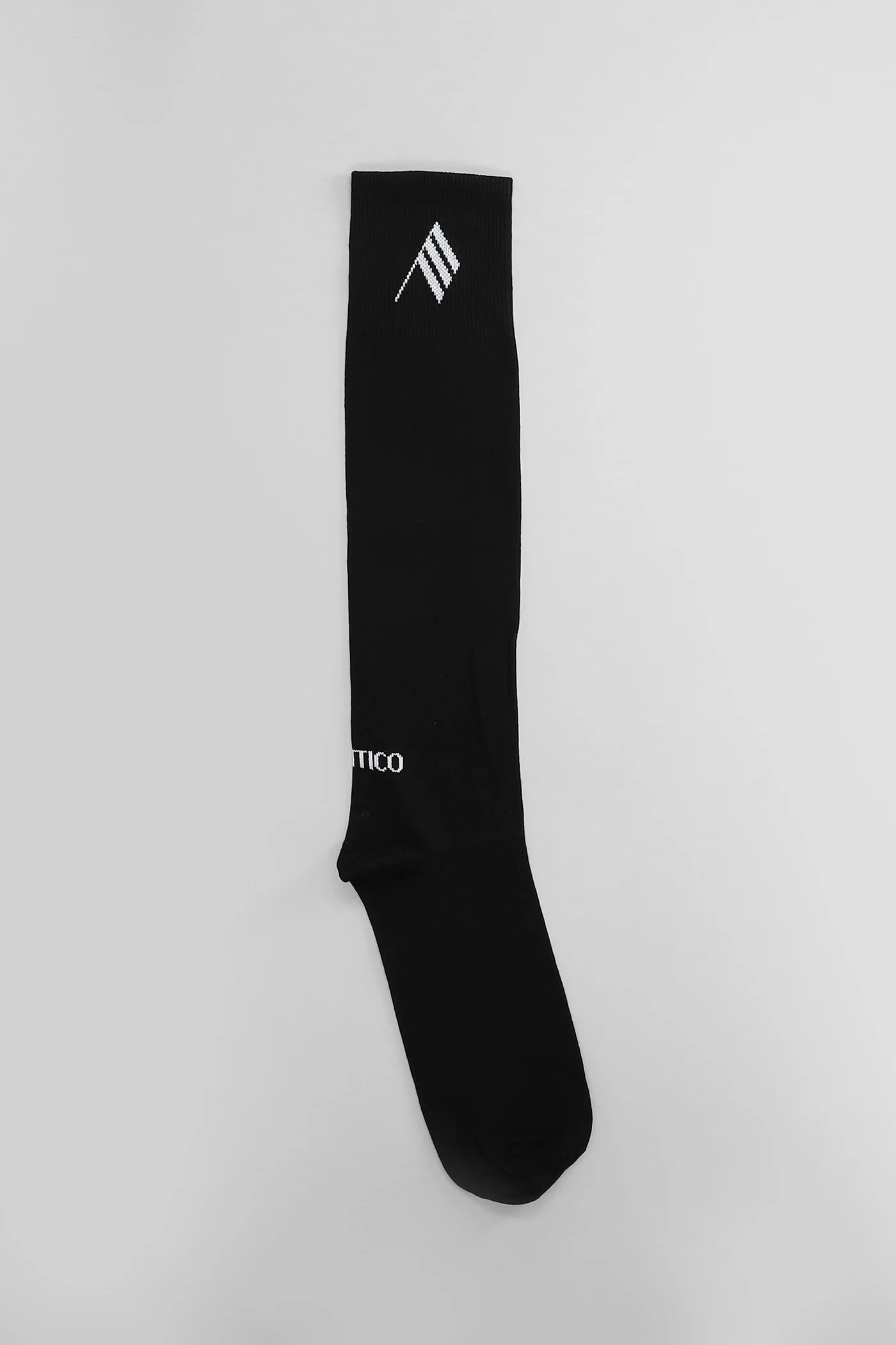Socks in black cotton - Image 2