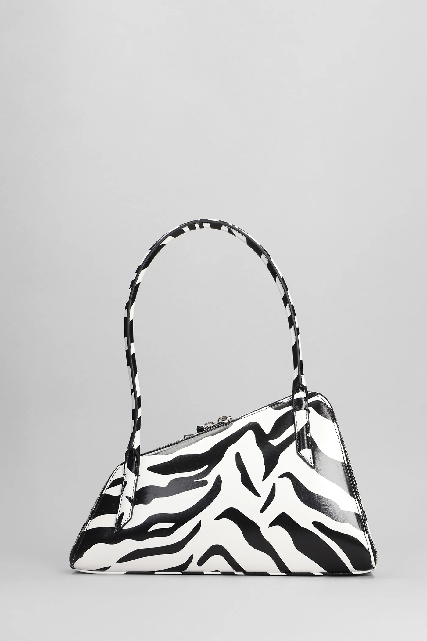 Sunrise Shoulder bag in white leather - Image 3