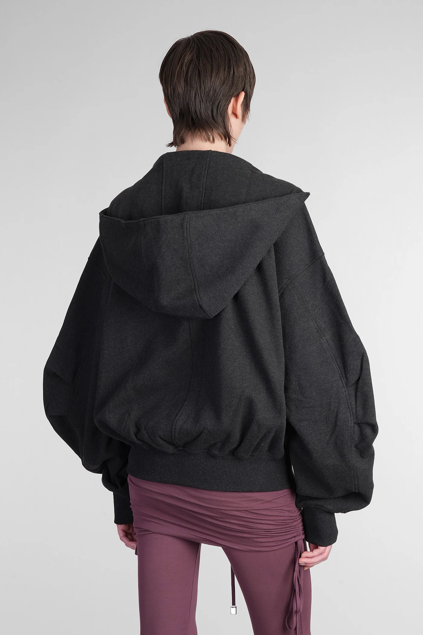 Sweatshirt in grey cotton - Image 3