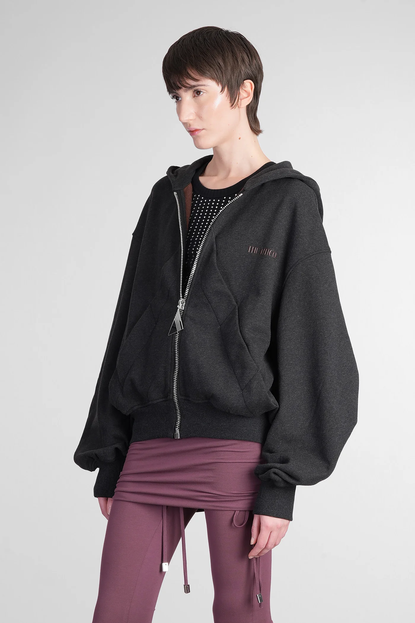 Sweatshirt in grey cotton - Image 4