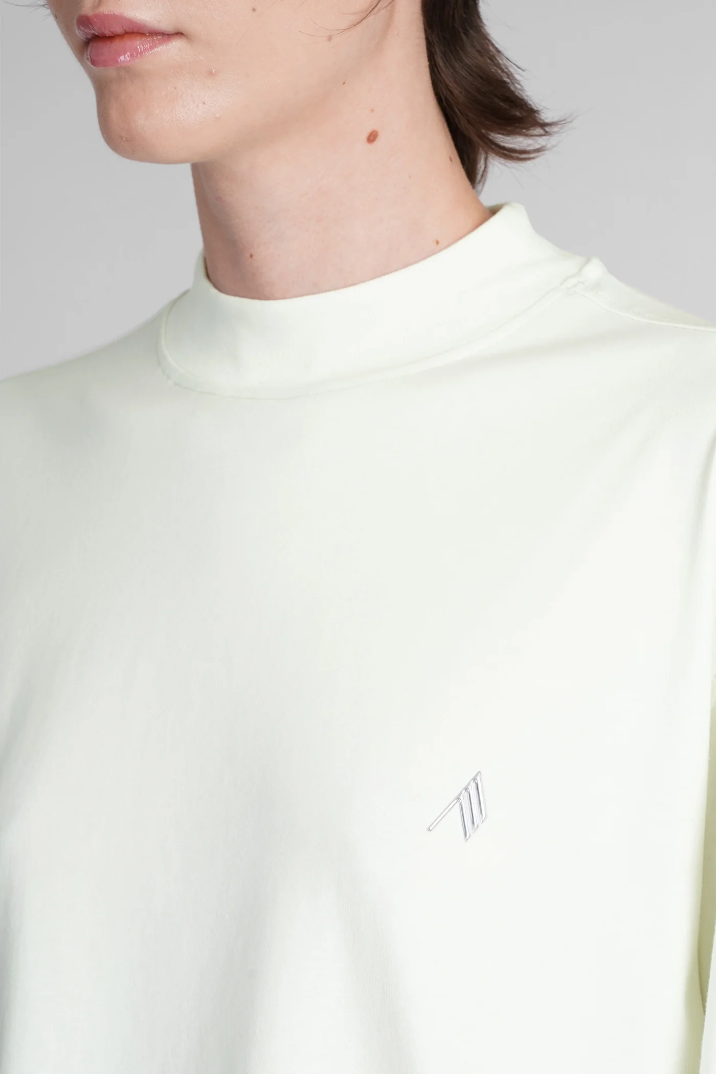 T-Shirt in green cotton - Image 5